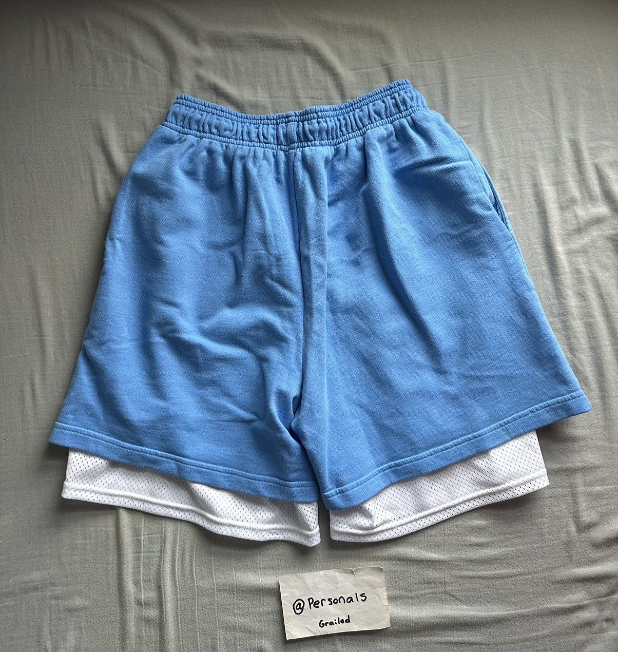 Eric Emanuel × NCAA Eric Emanuel North Carolina Double Layer Shorts Medium Size US 32 / EU 48 - 12 Thumbnail
