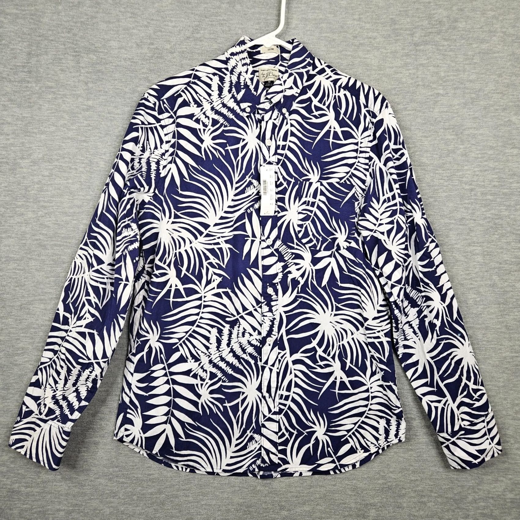 J.Crew J.CREW Shirt Men Slim Floral Printed Long Sleeve Button-Up Stretch New M Multicolor Floral Pattern Womens? No Size US M / EU 48-50 / 2 - 2 Thumbnail