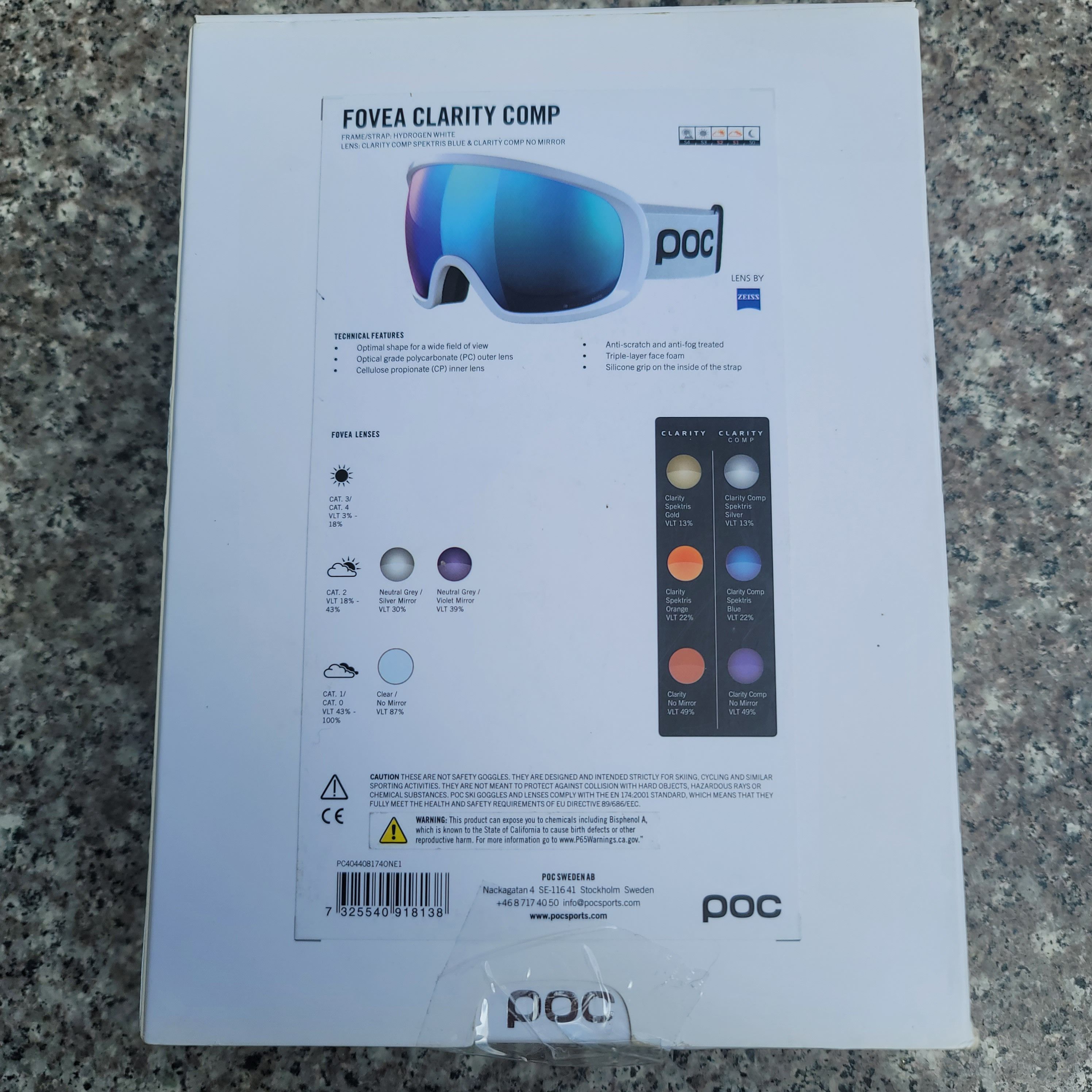 Other POC racing goggles Size ONE SIZE - 2 Thumbnail