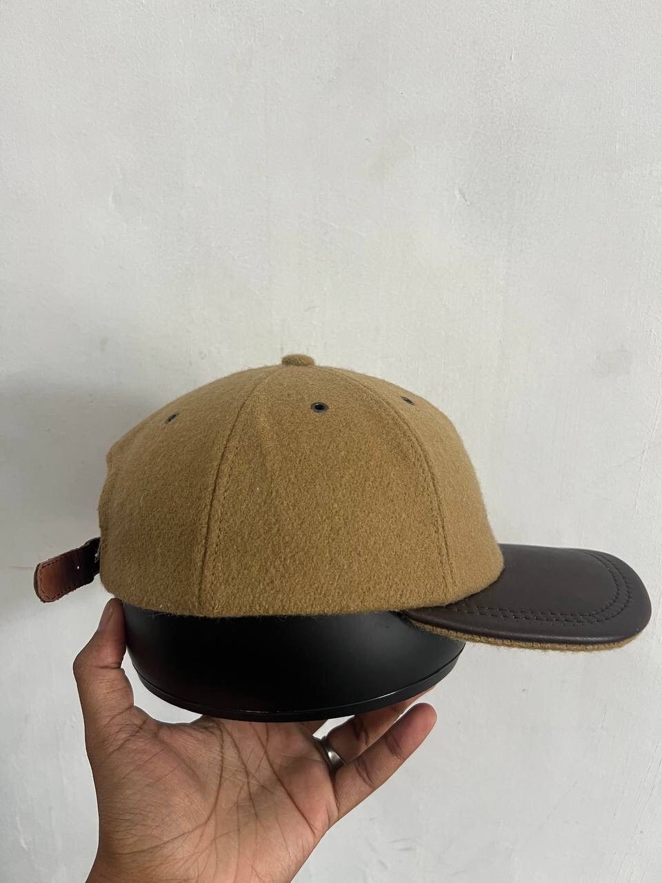Vintage Vintage Leather Hat Size ONE SIZE - 5 Thumbnail