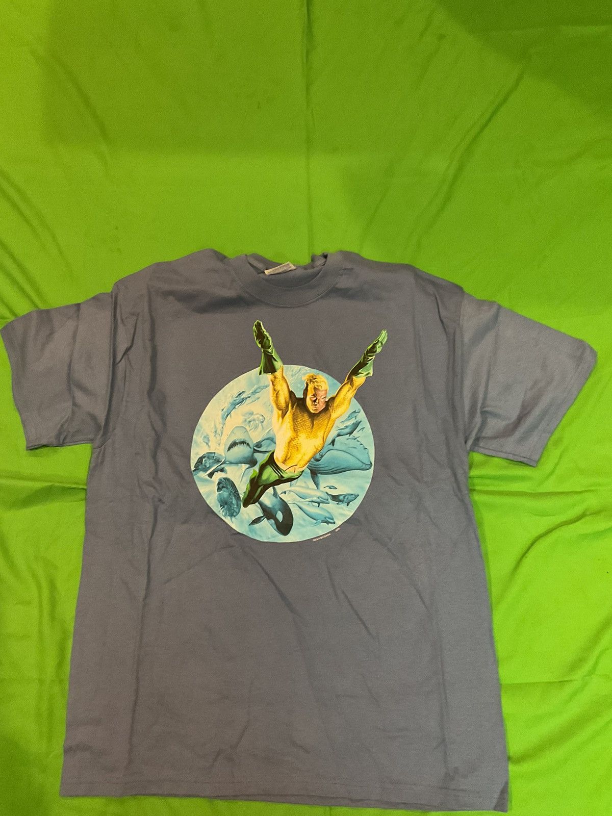 Marvel Comics × Vintage 1993 DC Comics Aquaman tee Size US L / EU 52-54 / 3 - 1 Thumbnail