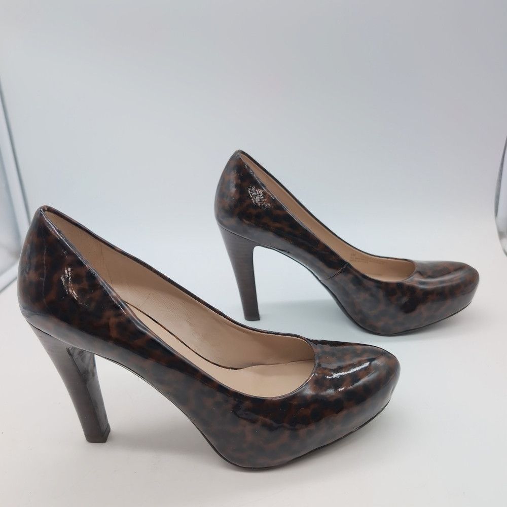 Franco Sarto Franco Sarto Sz 9 Elegant Brown leopard Pumps L-Cicero Leo Size US 9 / IT 39 - 6 Thumbnail