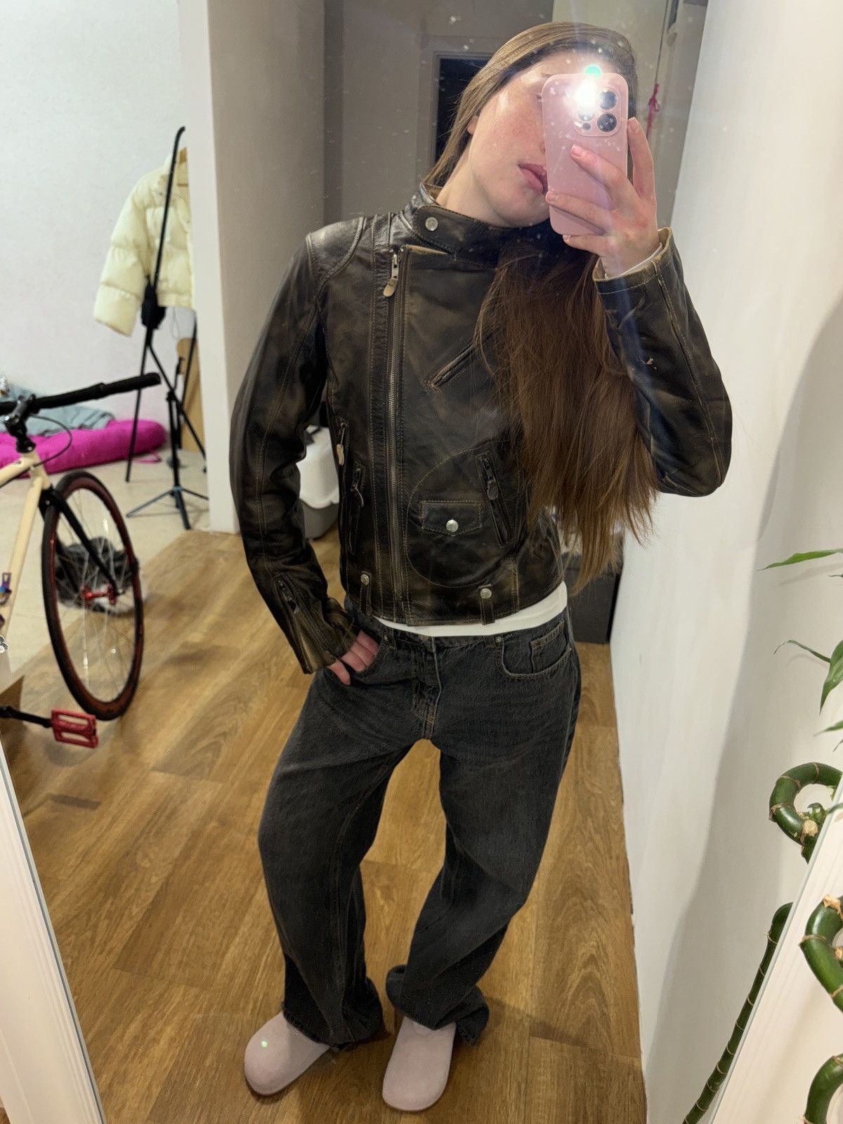 Von Dutch VINTAGE RARE VON DUTCH LEATHER JACKET Size S / US 4 / IT 40 - 12 Thumbnail