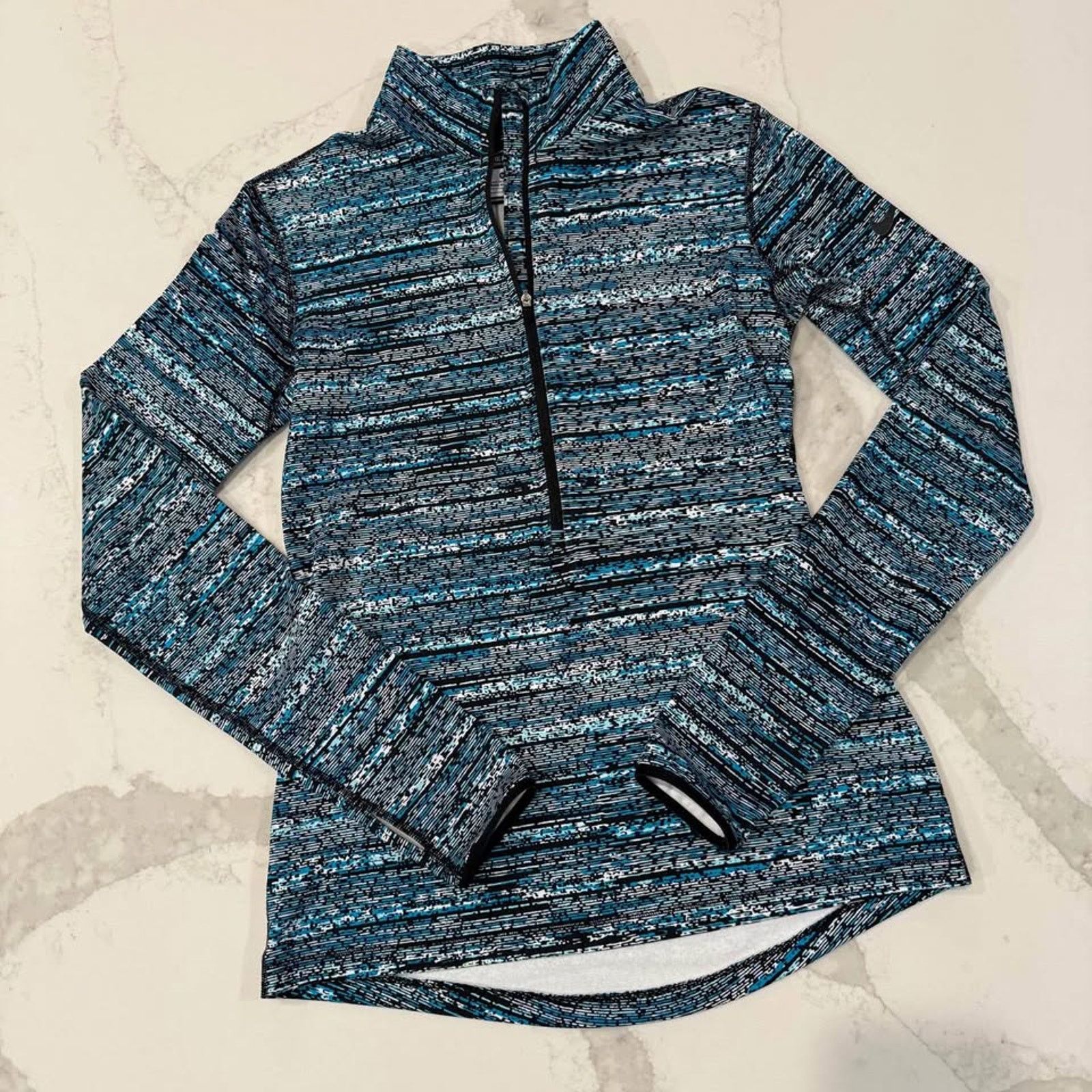 Nike Nike Pro Dri-Fit Half Zip Pullover Long Sleeve Womens Medium Size M / US 6-8 / IT 42-44 - 1 Thumbnail