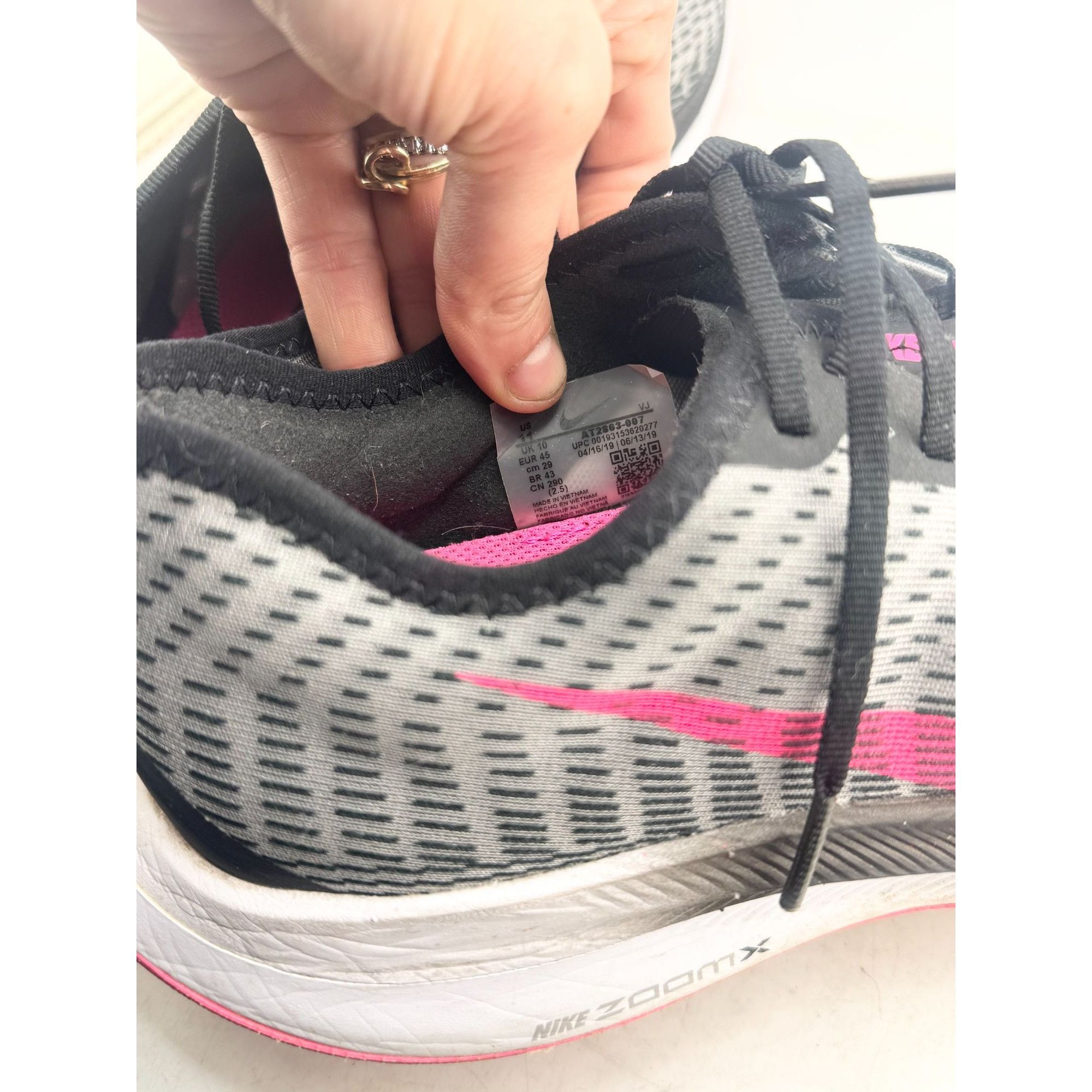 Nike Nike Air Zoom Pegasus Turbo 2 Pink Blast Womans Sneakers Siz Size US 11 / IT 41 - 8 Thumbnail