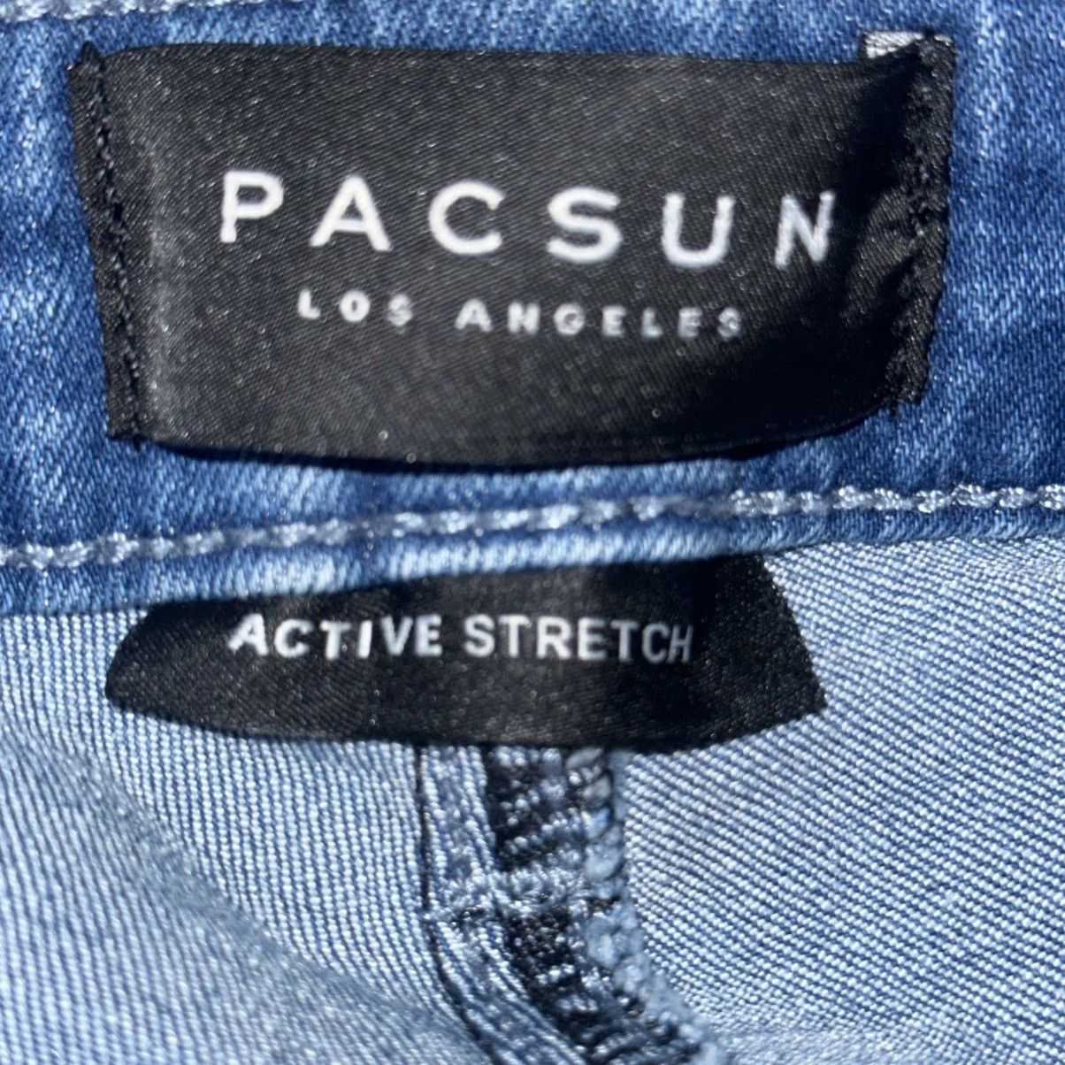 Pacsun PacSun Active Stretch Skiniest light wash jeans Size US 32 / EU 48 - 9 Thumbnail