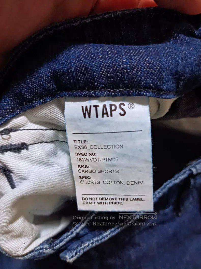 Wtaps Wtaps size 3 Wash jeans shorts Size US 40 / EU 56 - 3 Thumbnail