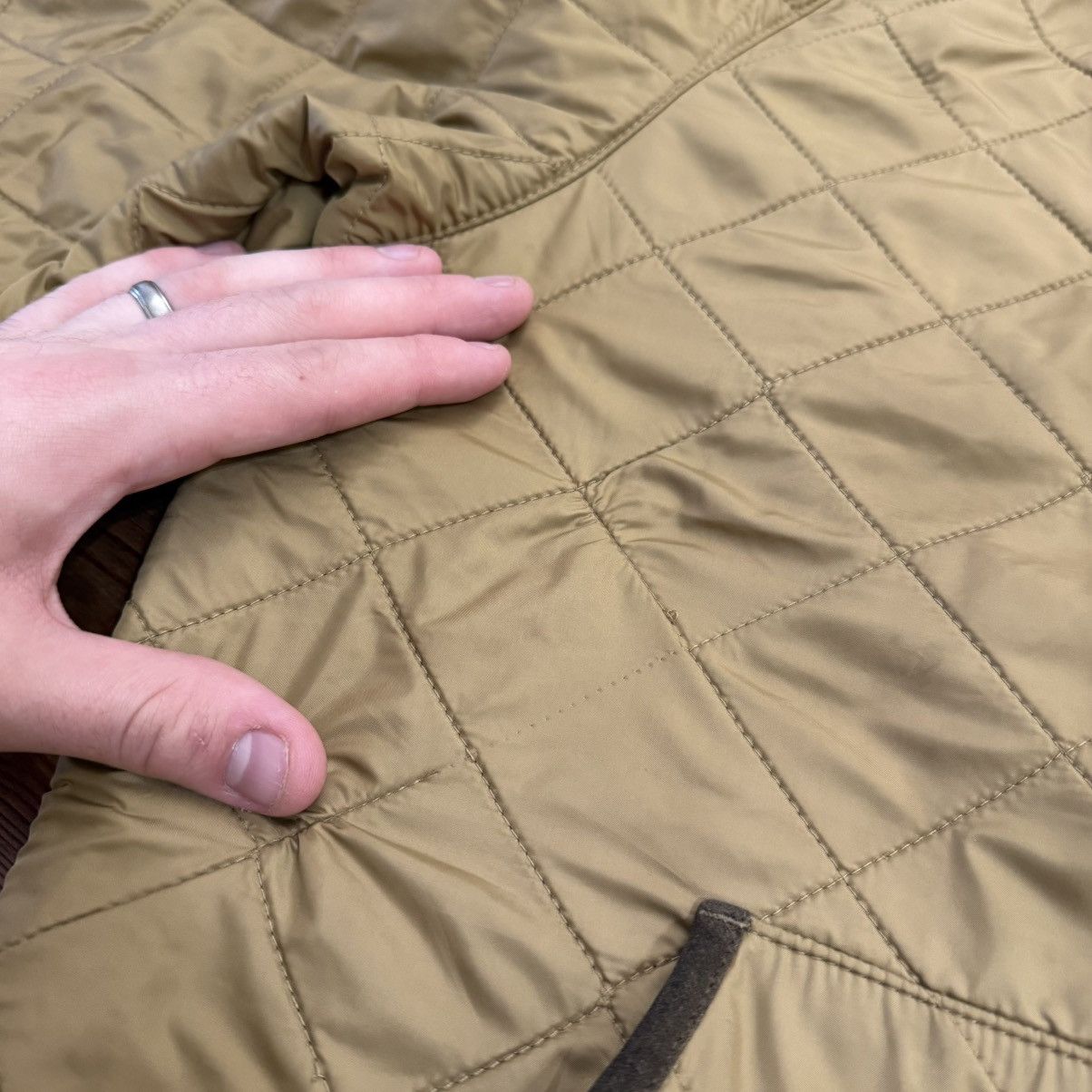 Polo Ralph Lauren Vintage Brown Polo Ralph Lauren Quilted Bomber Barn Jacket Size US XL / EU 56 / 4 - 5 Thumbnail