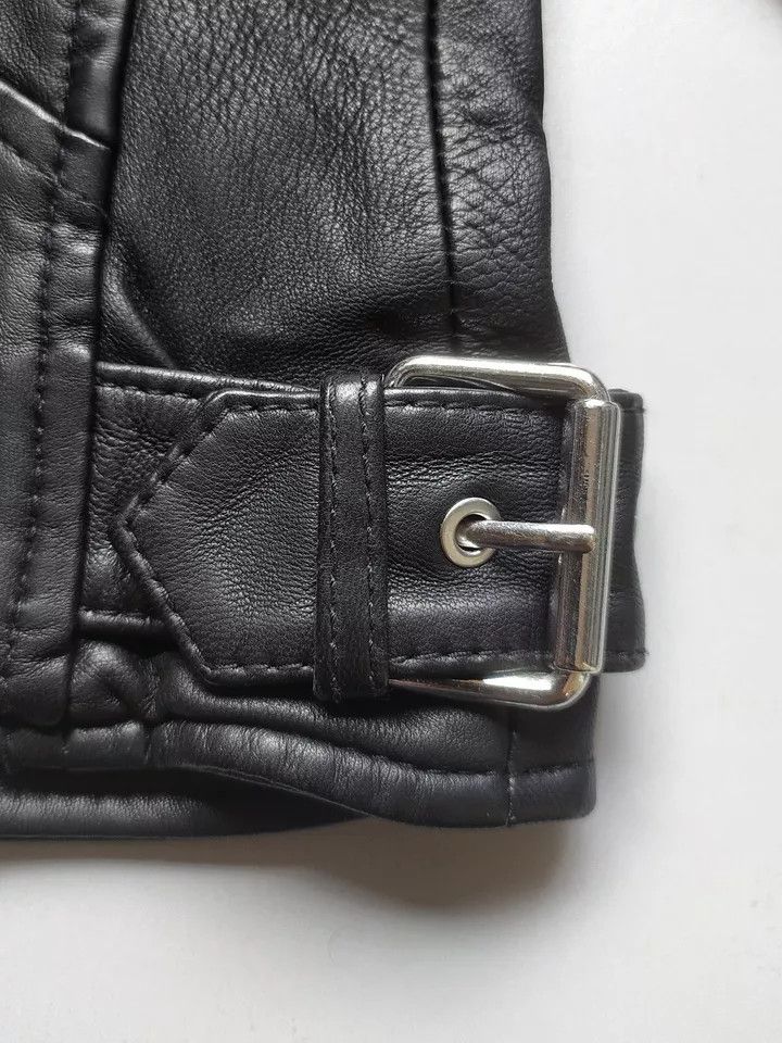 Reiss REISS Women's Tallis Leather Biker Jacket UK6/US2 IFD-0718 Size XS / US 0-2 / IT 36-38 - 7 Thumbnail