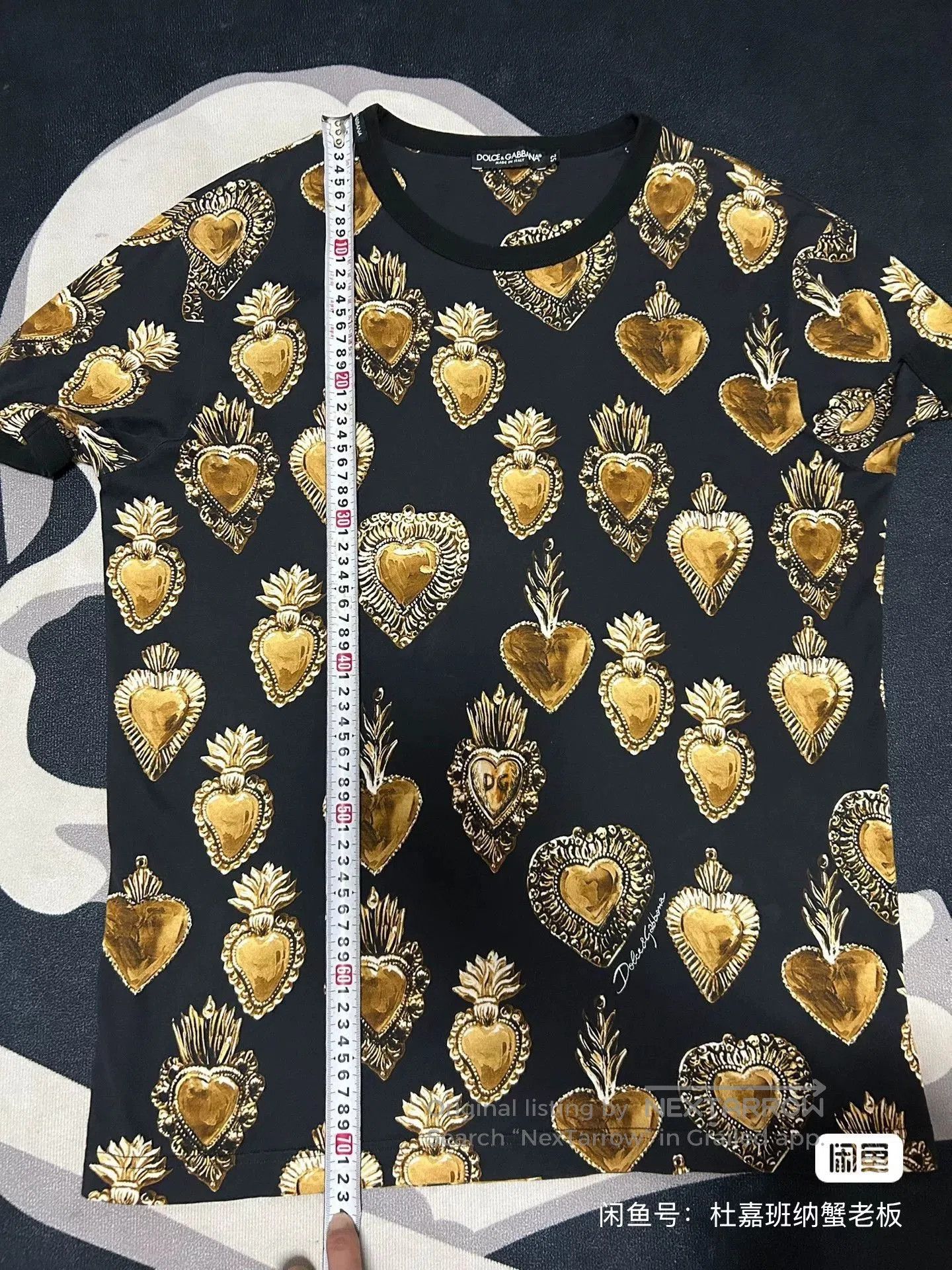 Dolce & Gabbana Dolce & Gabbana Short Sleeve T-Shirt. Size US L / EU 52-54 / 3 - 6 Thumbnail