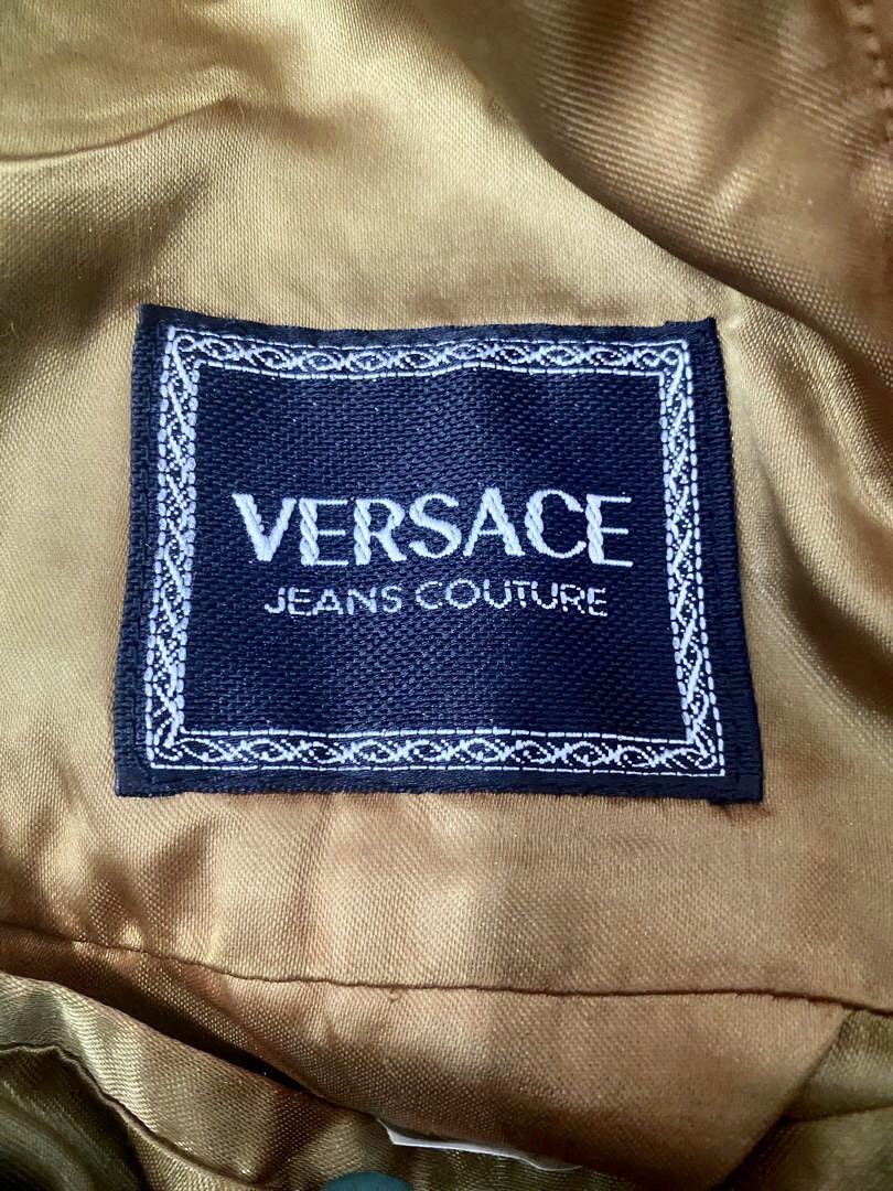 Designer × Versace × Vintage Vintage Versace Jeans Couture Blazer Size 36R - 7 Thumbnail