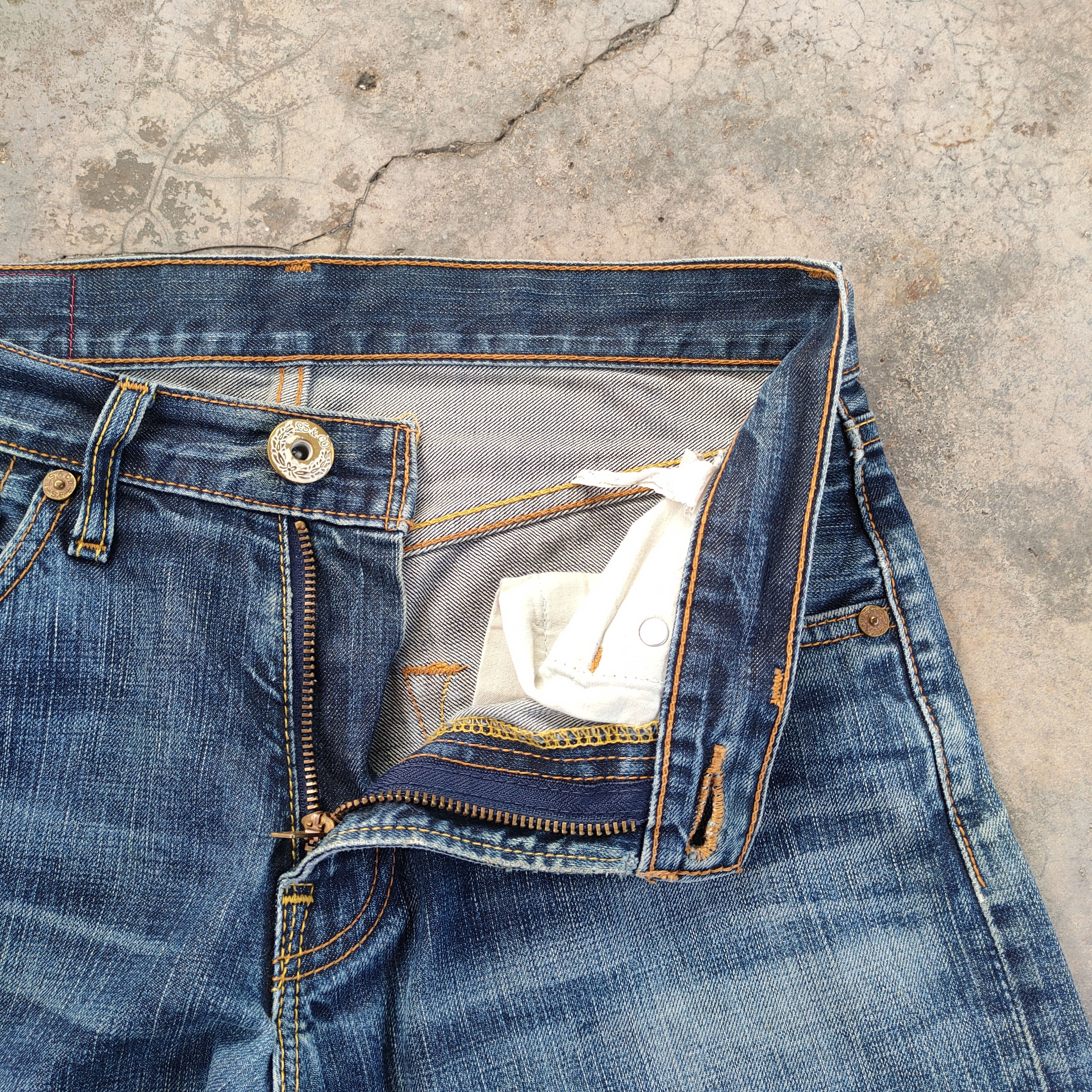 Levi's Vintage Clothing VINTAGE LEVI'S 503 FADED DISTRESSED DENIM JEAN PANTS Size US 30 / EU 46 - 6 Thumbnail