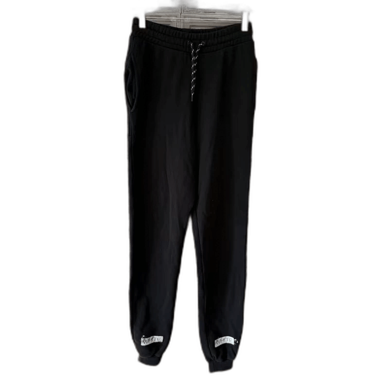 Balenciaga Off White Sweatpants with Drawstring Waist Size US 26 / EU 42 - 1 Thumbnail
