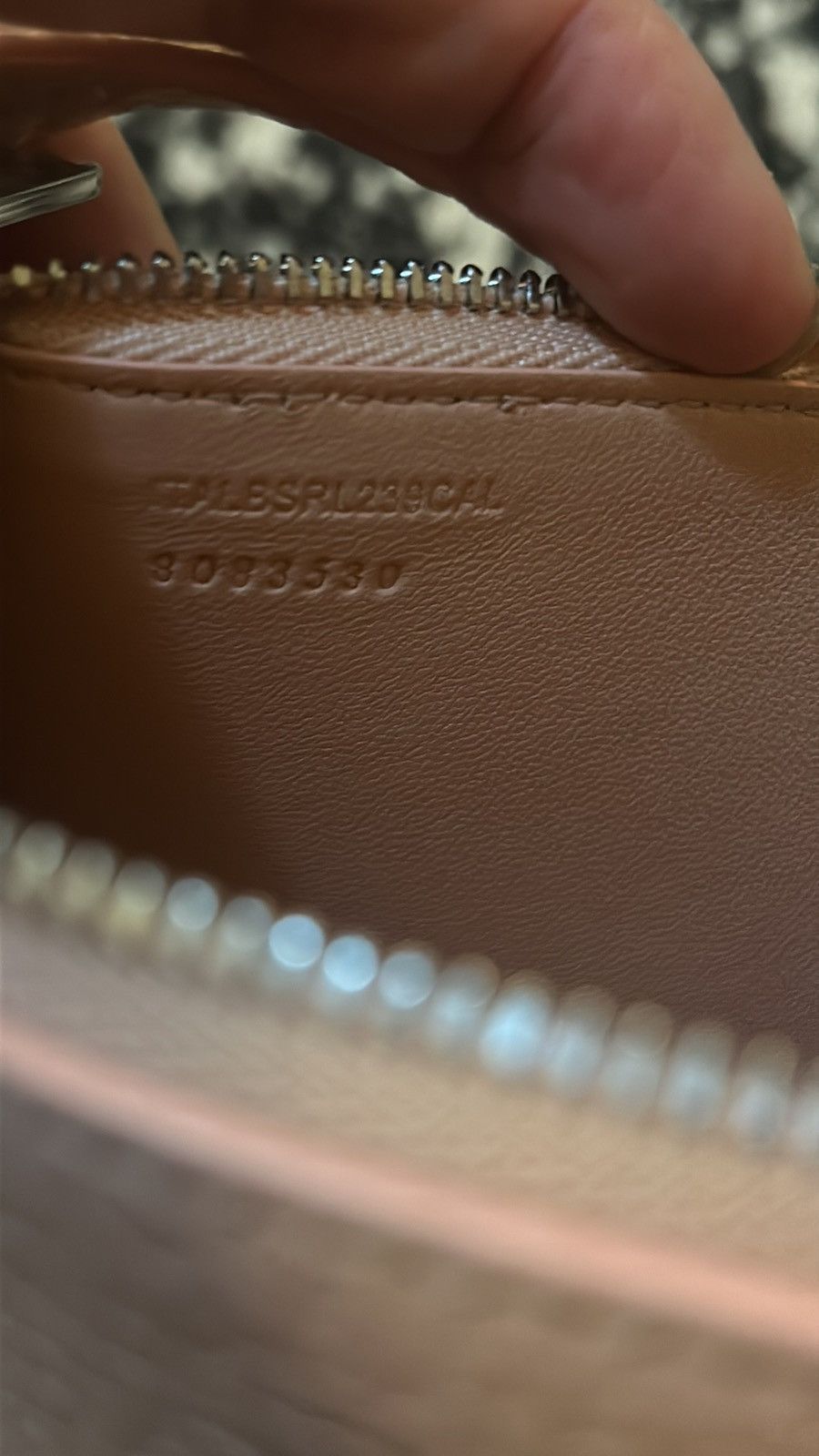 Burberry Burberry Mini Chess Pouch Grainy Bull Leather Bag Blush Size ONE SIZE - 4 Thumbnail