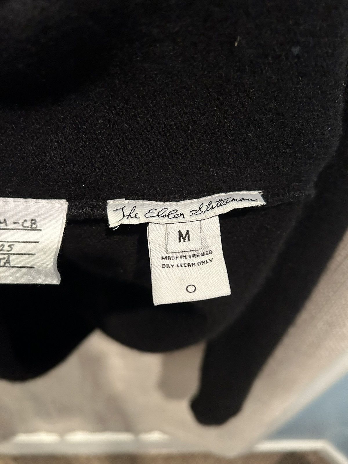 NBA The Elder Statesman NBA Chicago Bulls Black Cashmere Hoodie Size US M / EU 48-50 / 2 - 5 Thumbnail