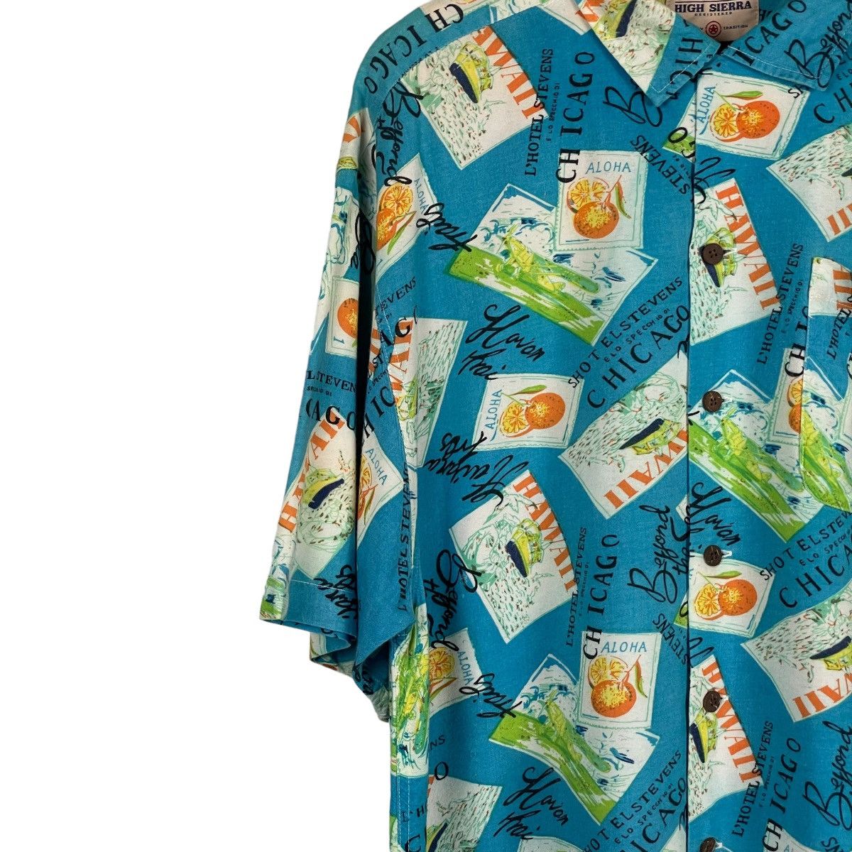 High Sierra 🔥LAST PRICE🔥 VTG High Sierra Chicago L’Hotel Rayon Shirt Size US M / EU 48-50 / 2 - 2 Thumbnail
