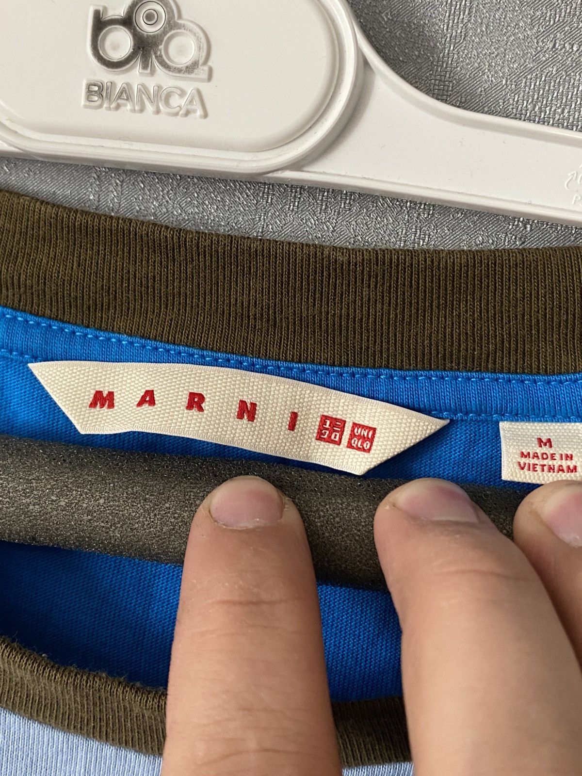 Marni × Uniqlo Marni /Uniqlo T-shirt Colaboration Casual Brand Size US M / EU 48-50 / 2 - 4 Thumbnail