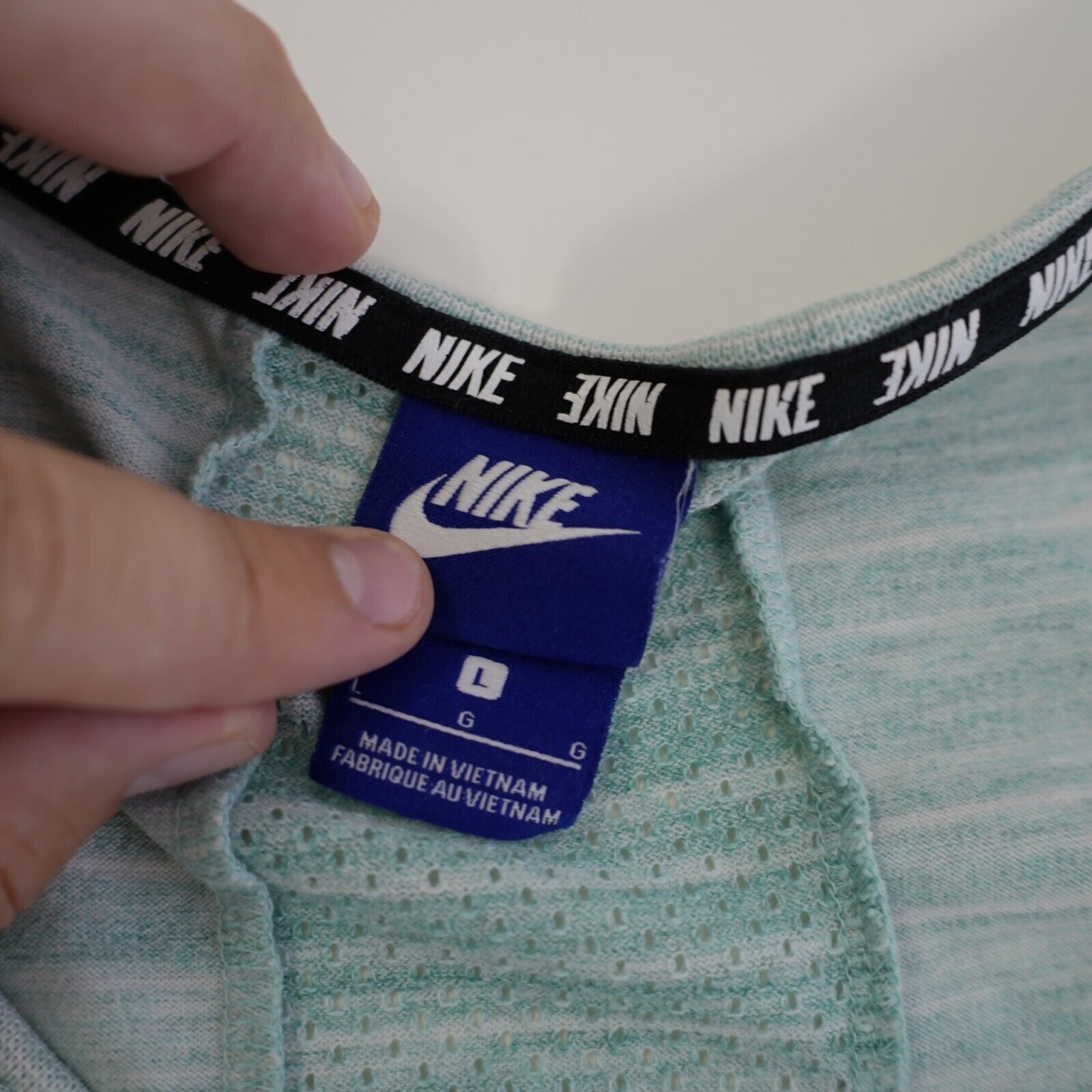 Nike Nike Heather Teal Back Vented Tank Top Large Size US L / EU 52-54 / 3 - 9 Thumbnail