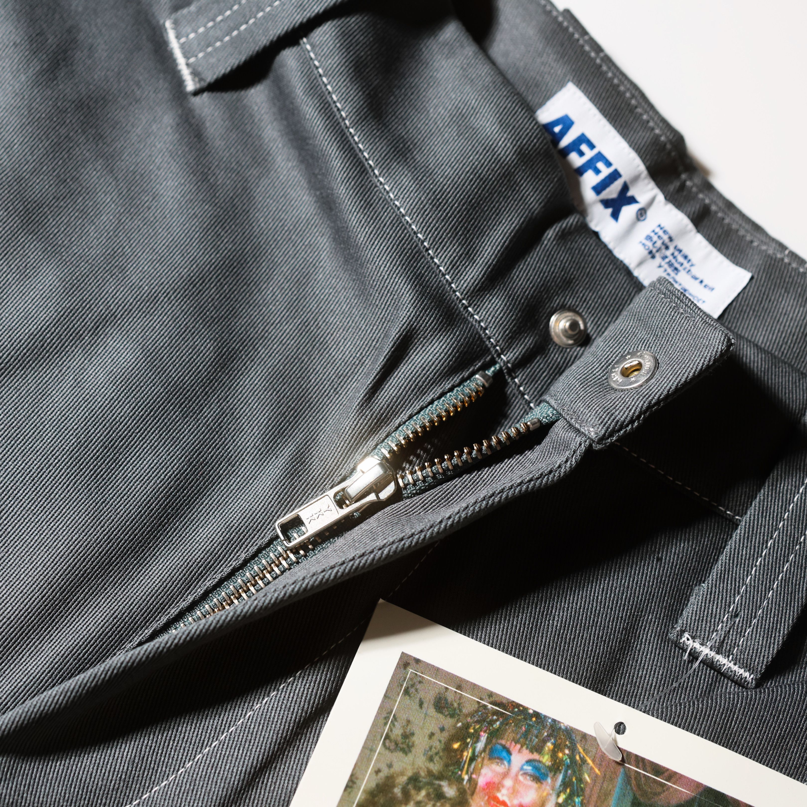 AFFXWRKS AFFIX TWILL TROUSER GREY Size US 30 / EU 46 - 5 Thumbnail
