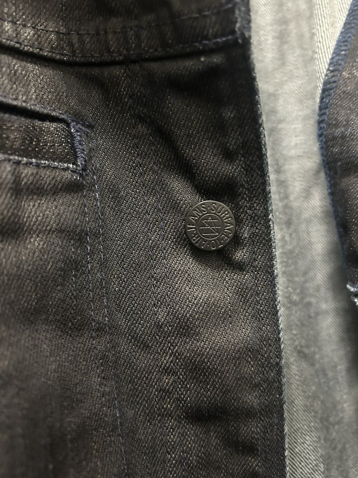 Surface To Air Surface to air denim wax jacket black Size US L / EU 52-54 / 3 - 4 Thumbnail