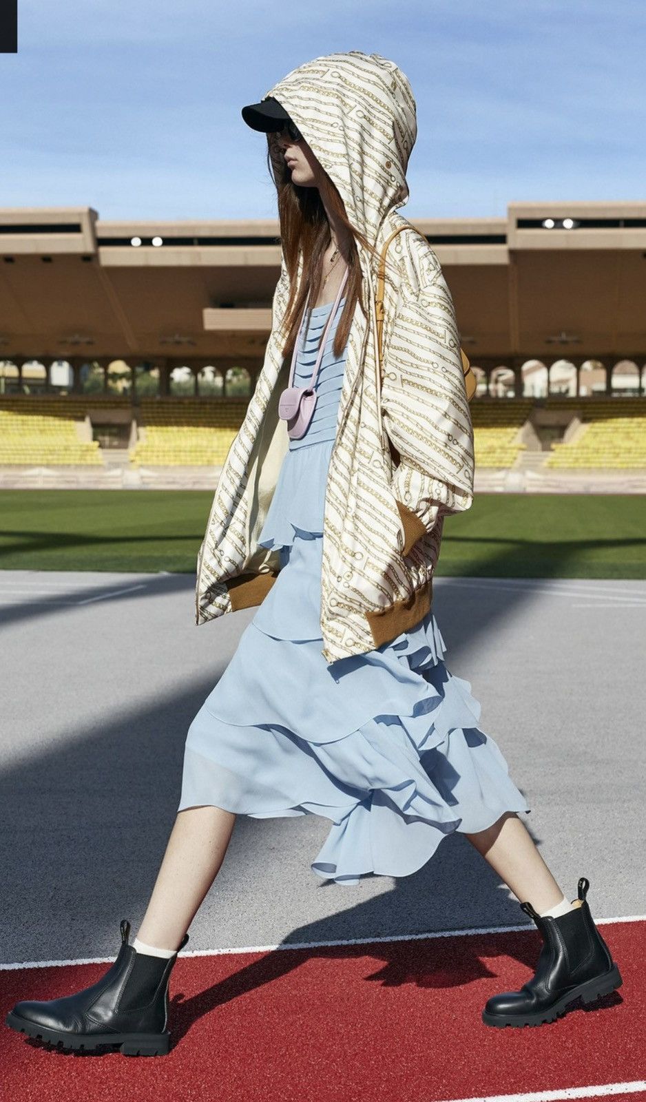 Celine SS21 Celine sample Chain light silk viscose hoodie jacket Size US M / EU 48-50 / 2 - 4 Thumbnail