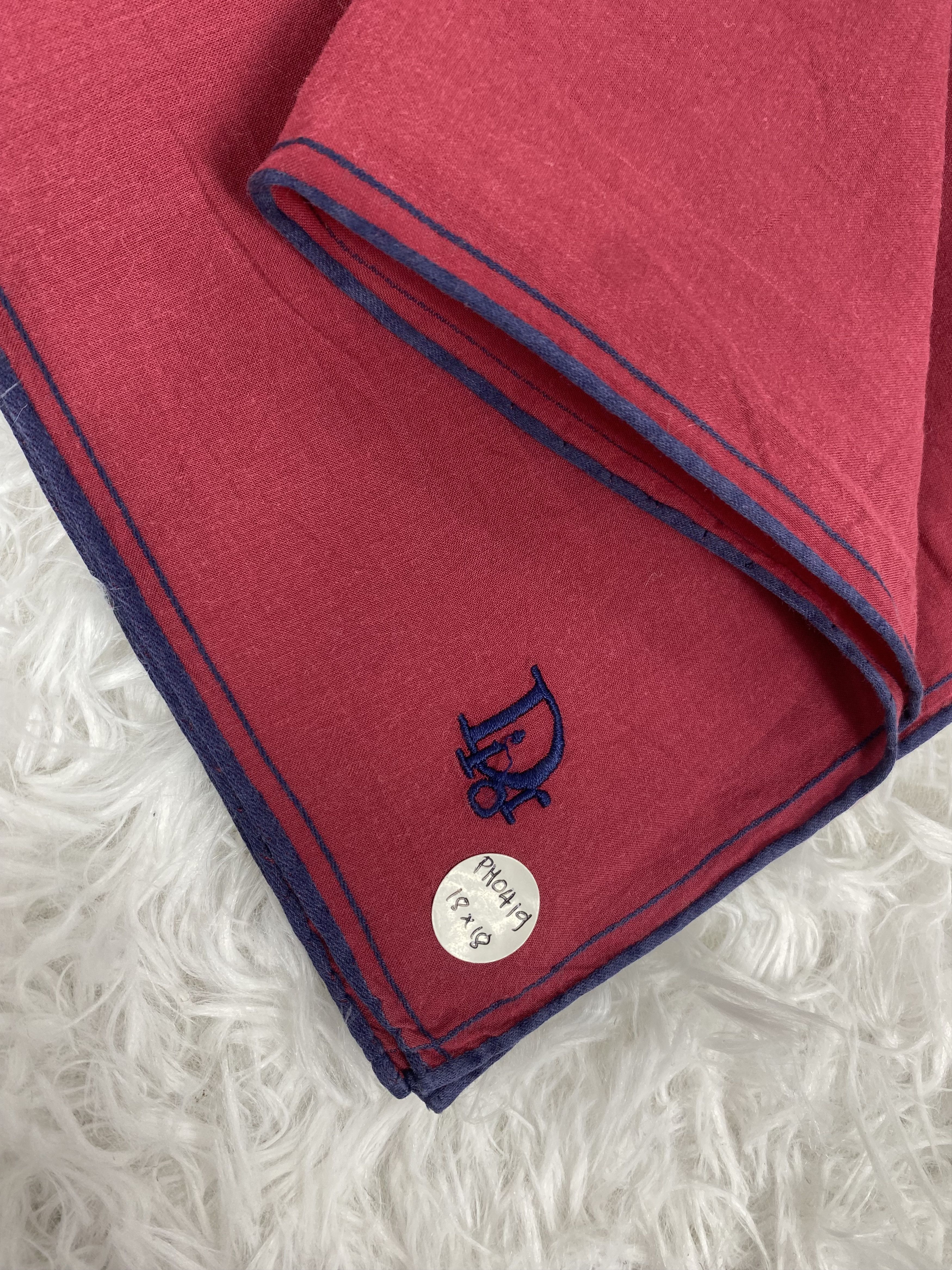 Vintage Vintage Dior Handkerchief Neckerchief PH0419 Size ONE SIZE - 2 Thumbnail