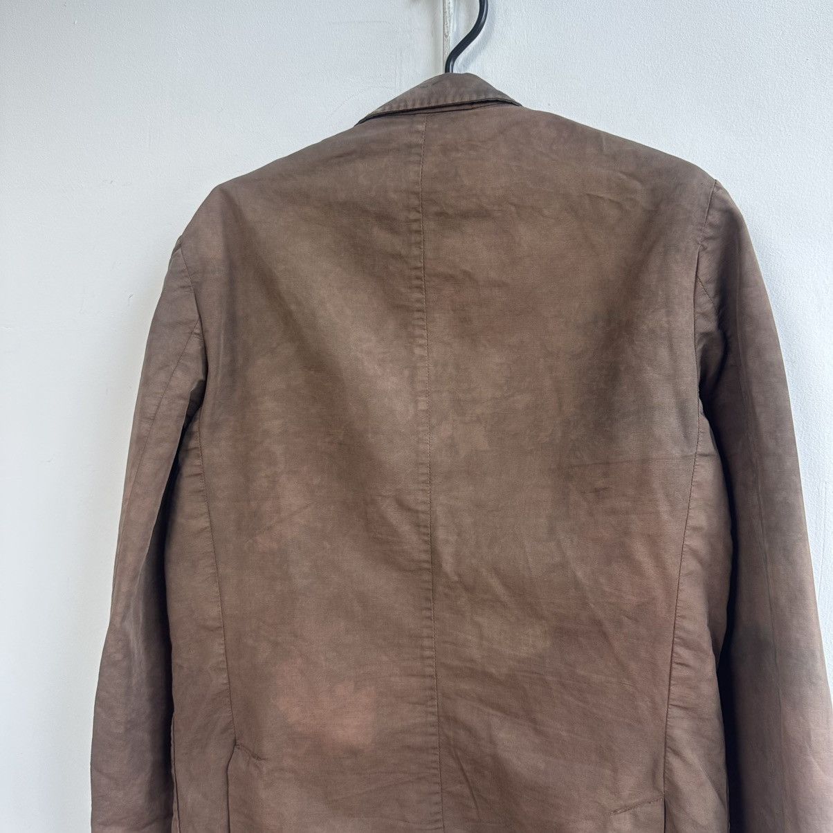 Officine Generale Officine Generale Armie 50 Khaki Linen Blend Blazer Jacket Size US M / EU 48-50 / 2 - 11 Thumbnail