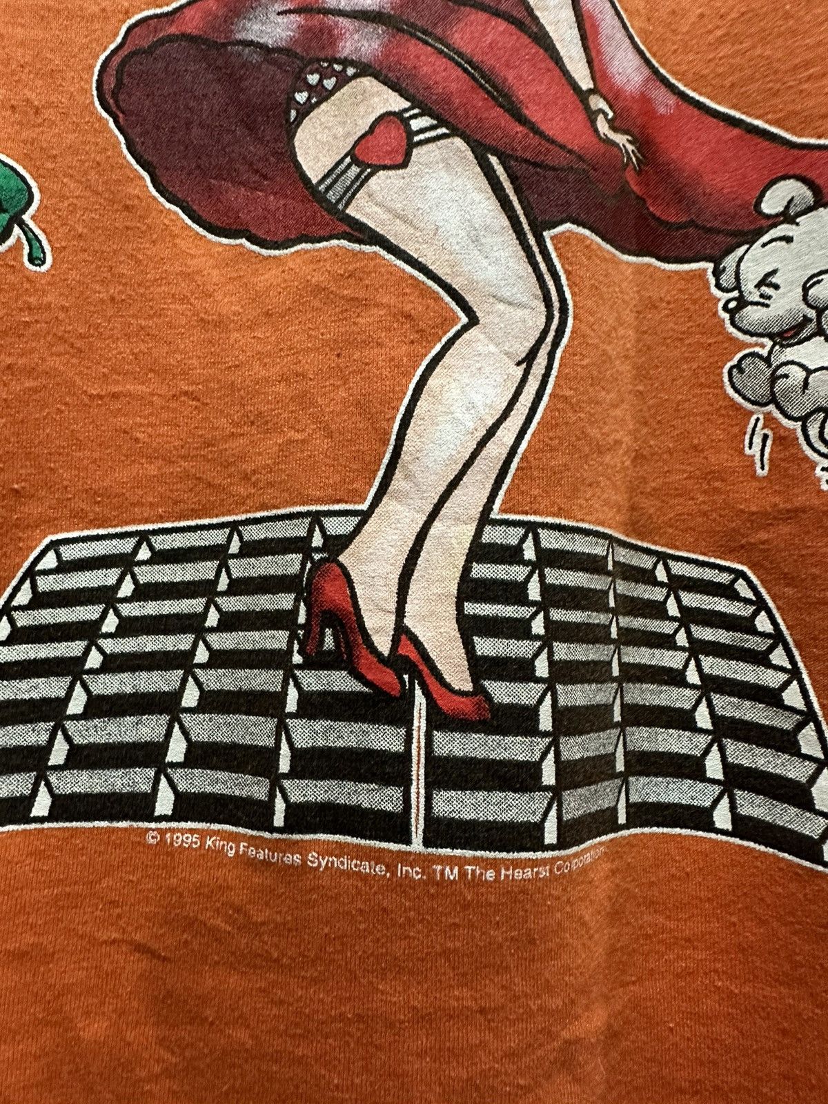 Cartoon Network × Vintage Vintage 90s Betty Boop Breeze Single Stitch Tee Size US M / EU 48-50 / 2 - 3 Thumbnail