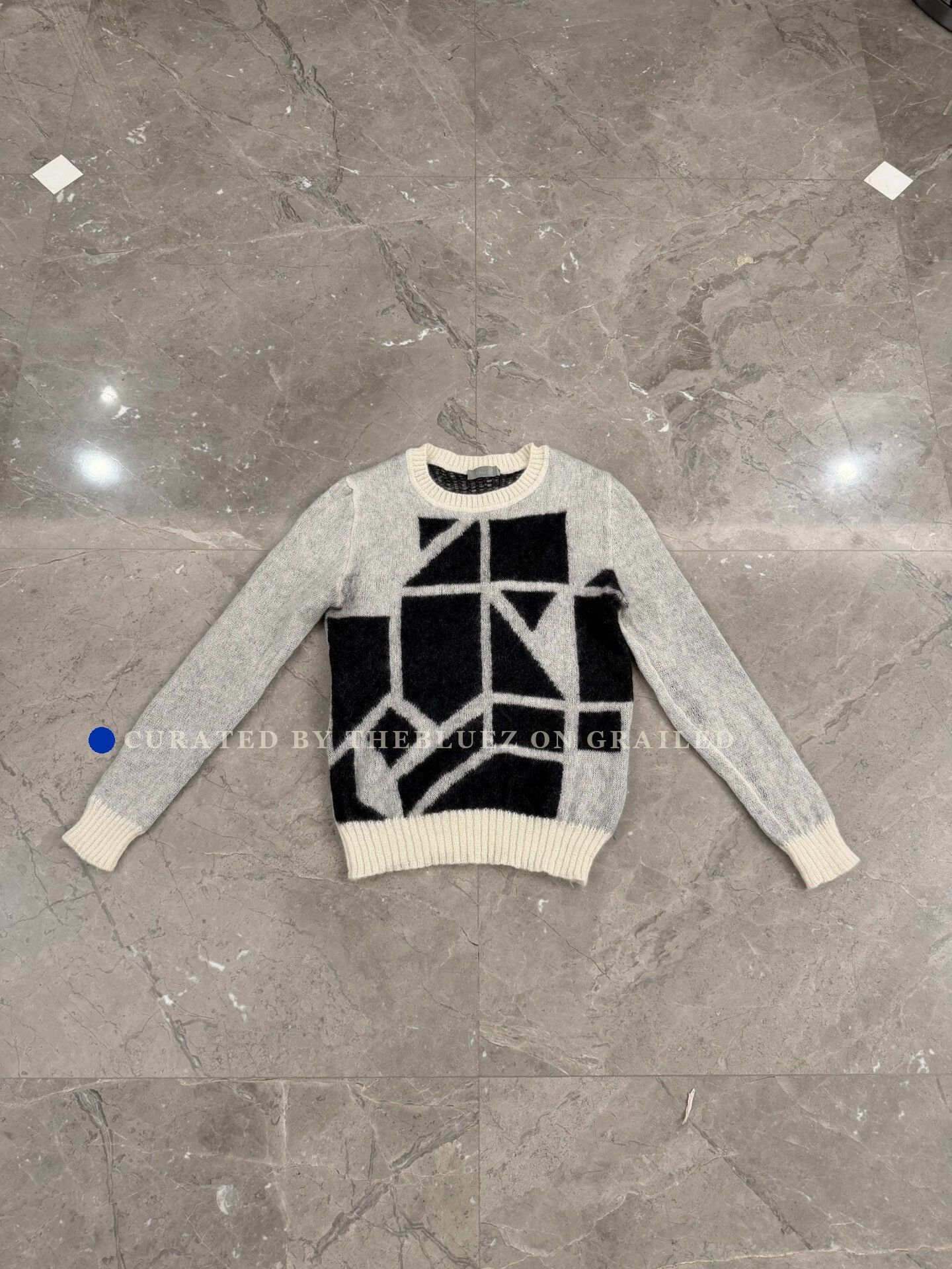 Hedi Slimane Dior Homme Hedi Slimane 07AW Wool Sweater | Grailed