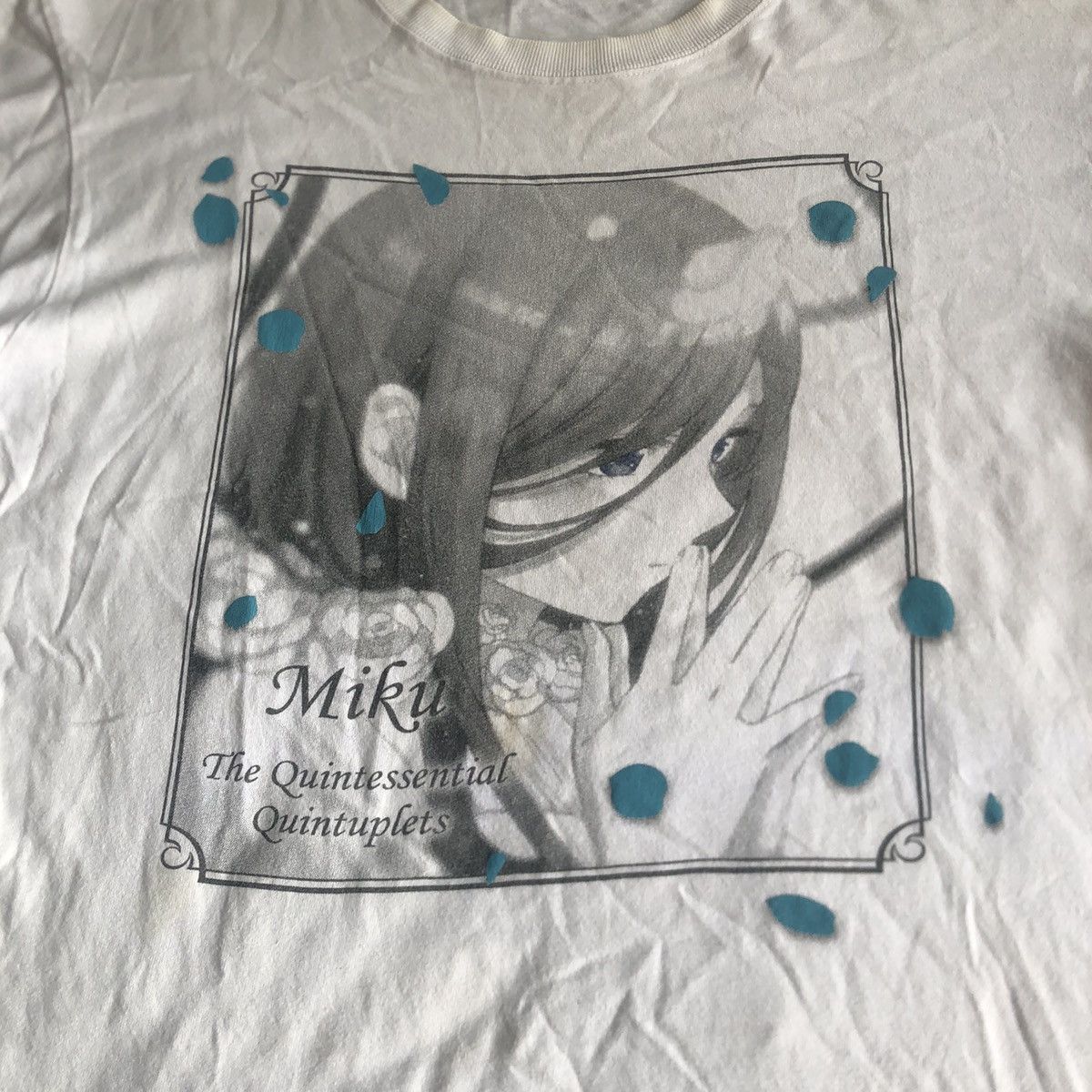 Anime Rare Cospa miku the quintessential quintuplets t shirt Size US L / EU 52-54 / 3 - 3 Thumbnail