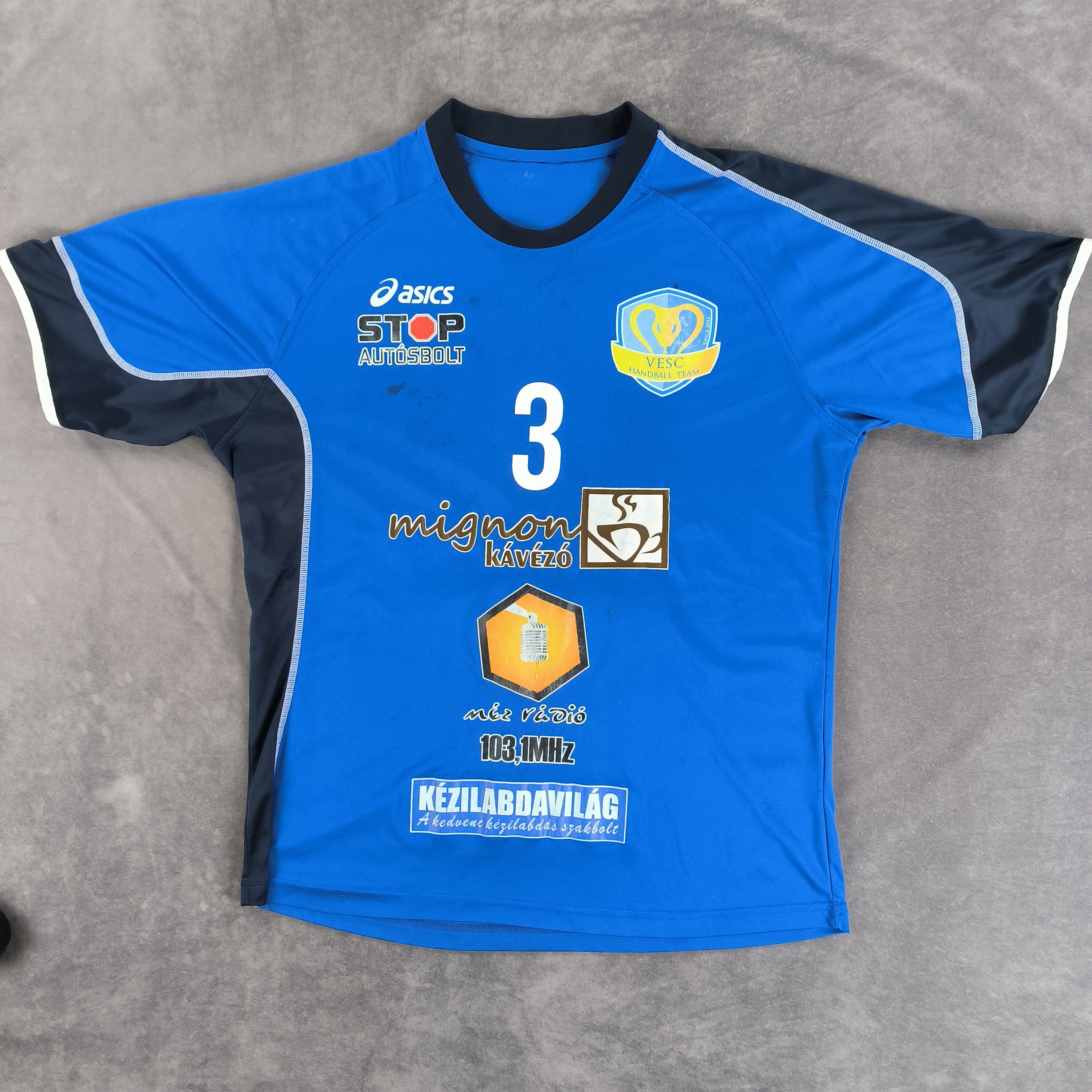 Asics VESC Handball Team #3 Asics handball jersey shirt size XL Size US XL / EU 56 / 4 - 1 Thumbnail