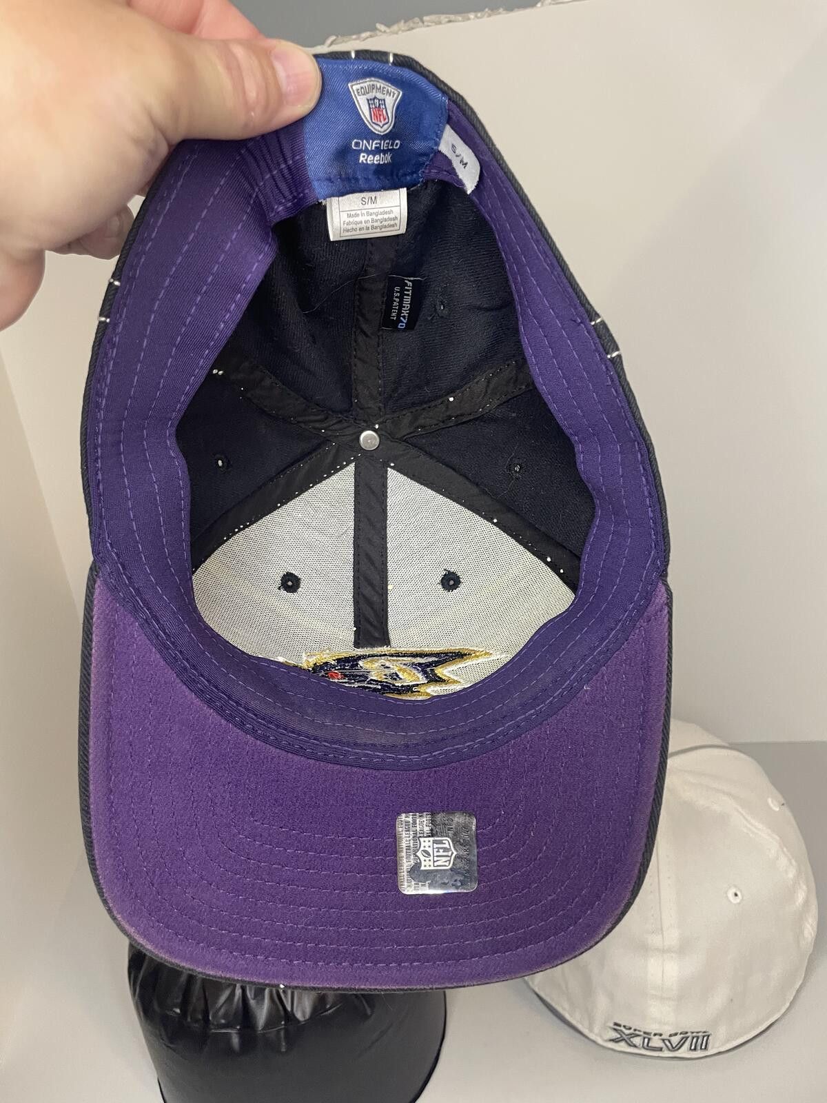 Reebok Baltimore Ravens NFL Reebok and 2012 Champions Lot - S/M Size ONE SIZE - 6 Thumbnail