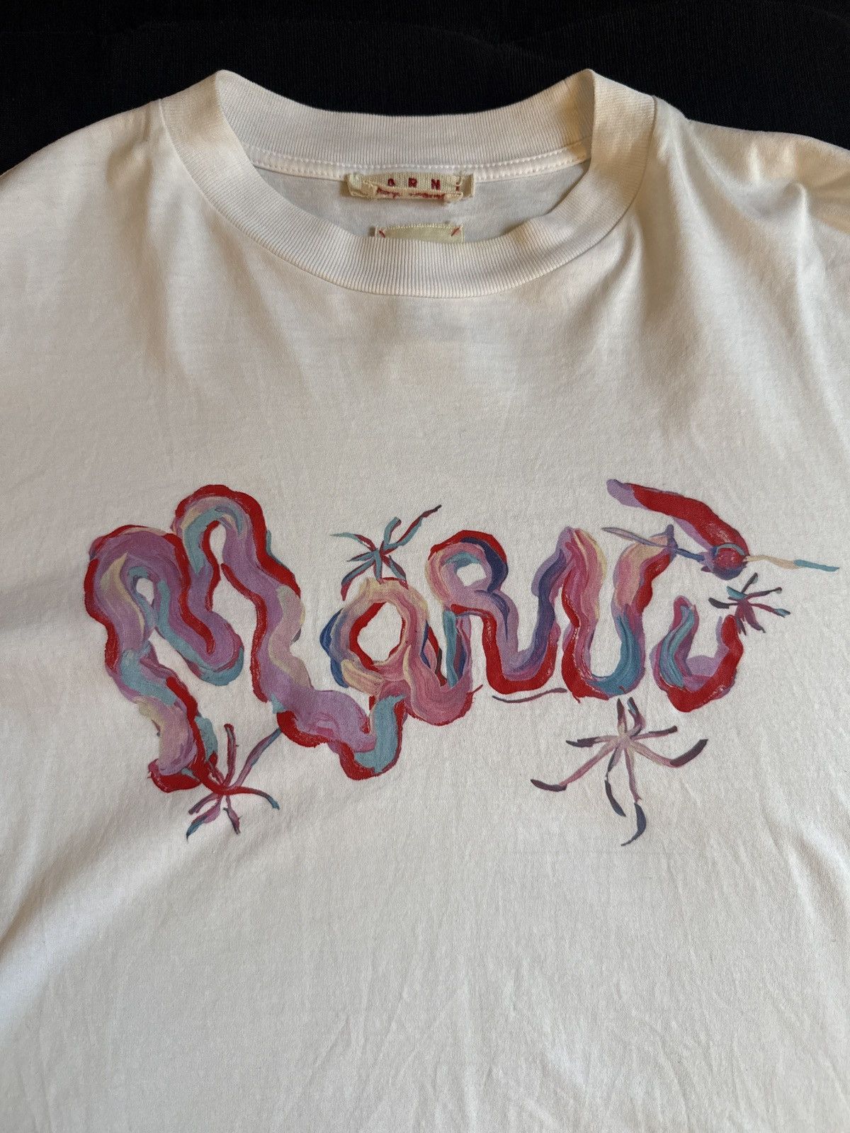 Marni Marni Painterly Tee Sz M Size US M / EU 48-50 / 2 - 3 Thumbnail
