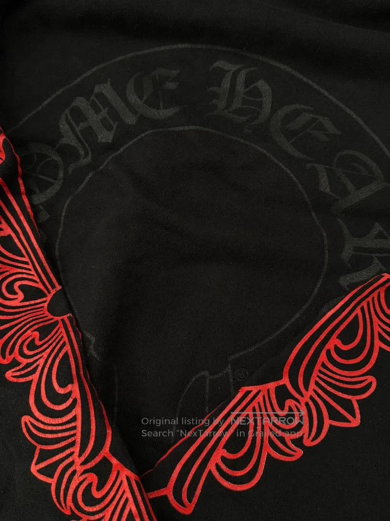 Chrome Hearts CHROME HEARTS Size XL Dark horseshoe printed hoodie Size US XL / EU 56 / 4 - 3 Thumbnail
