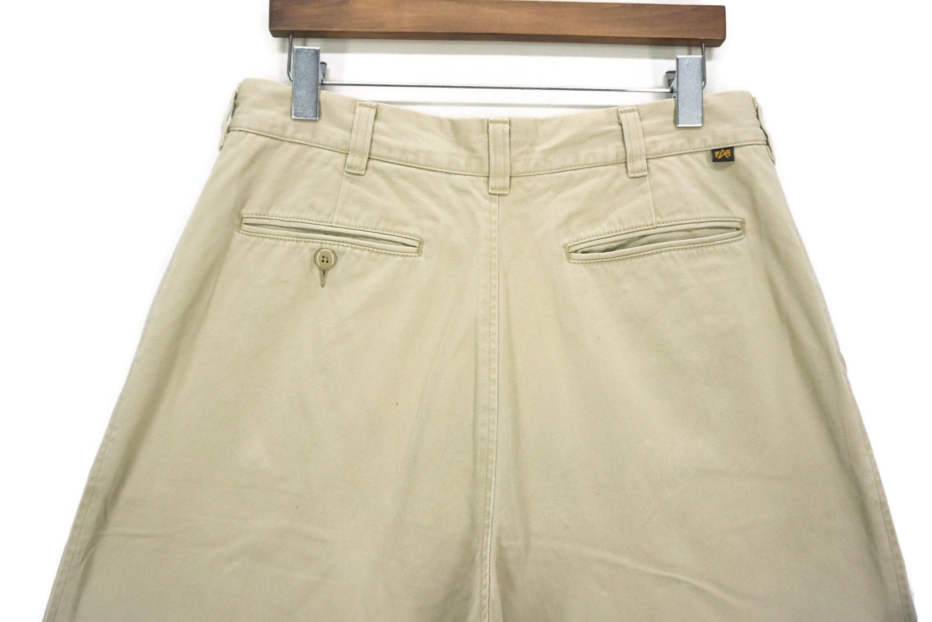 Alpha Industries Alpha Industries Pants Size W34xL30 Distressed Combat Chino Size US 34 / EU 50 - 9 Thumbnail