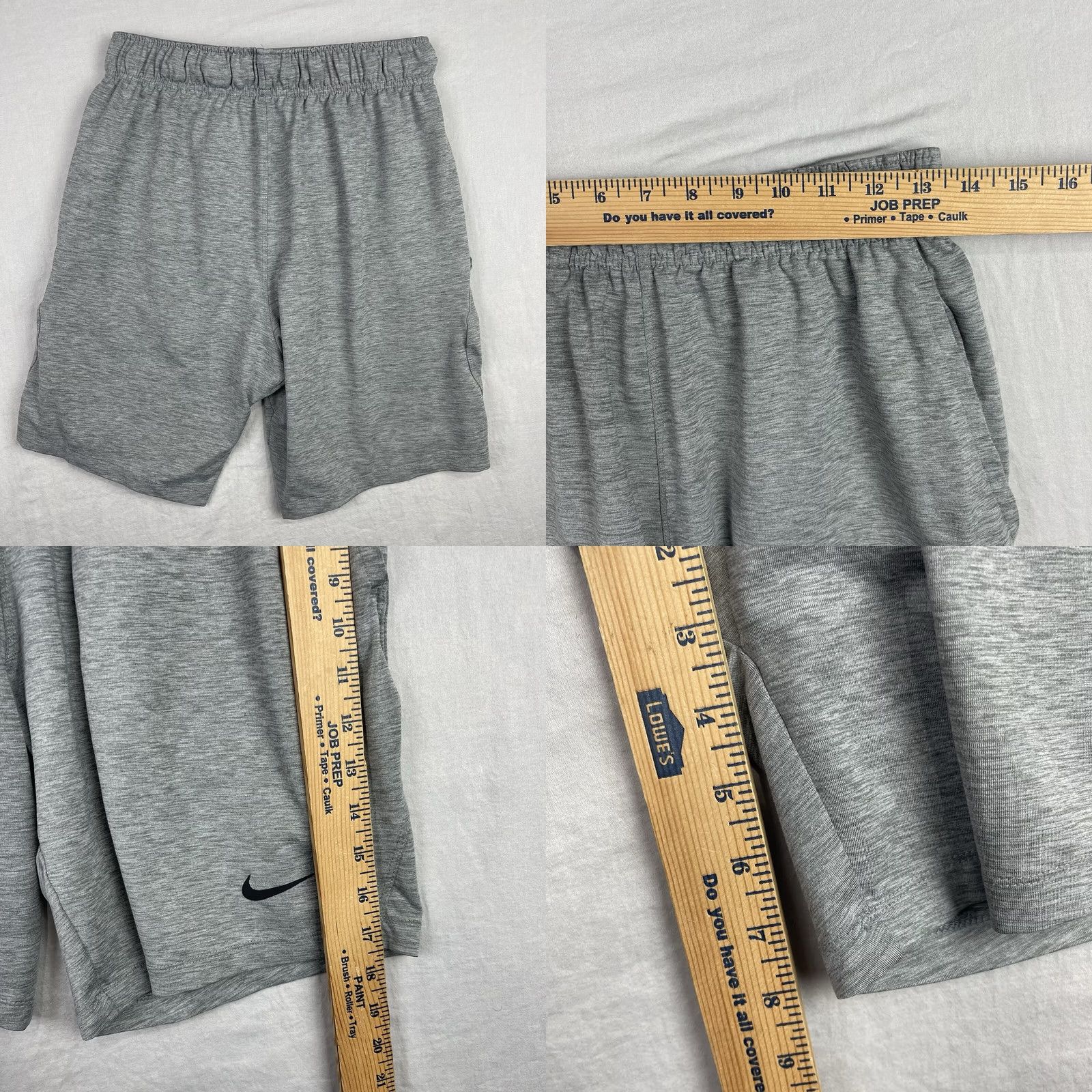Nike Nike Yoga Shorts Mens Small Dri Fit Athletic Comfort Stretch Pilates DB4199-084 Size US 29 - 8 Thumbnail