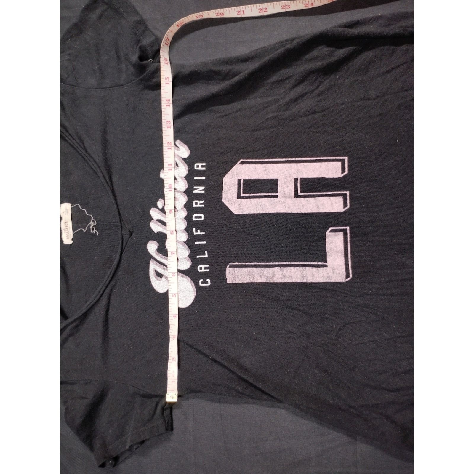 Hollister Hollister California LA Women's Black Graphic Tee Size S / US 4 / IT 40 - 4 Thumbnail