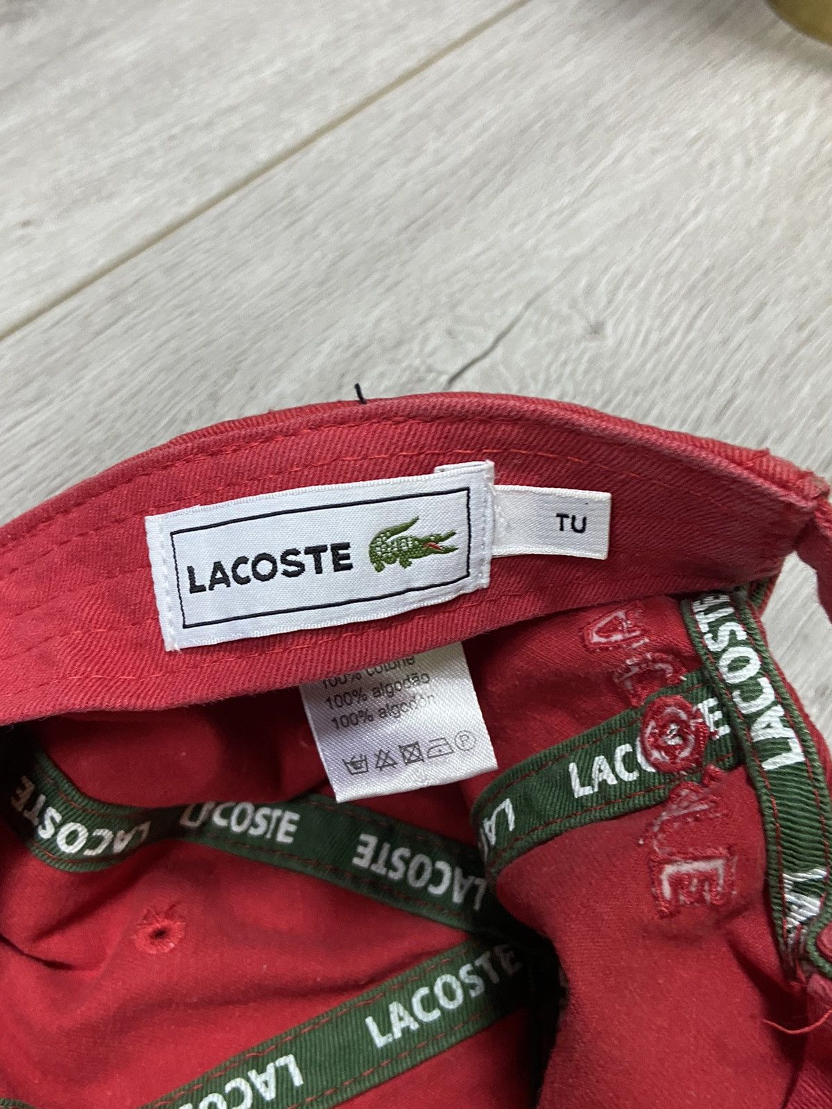 Lacoste 🔥CRAZY VINTAGE LACOSTE sun fade CAP RARE🔥 Size ONE SIZE - 9 Thumbnail