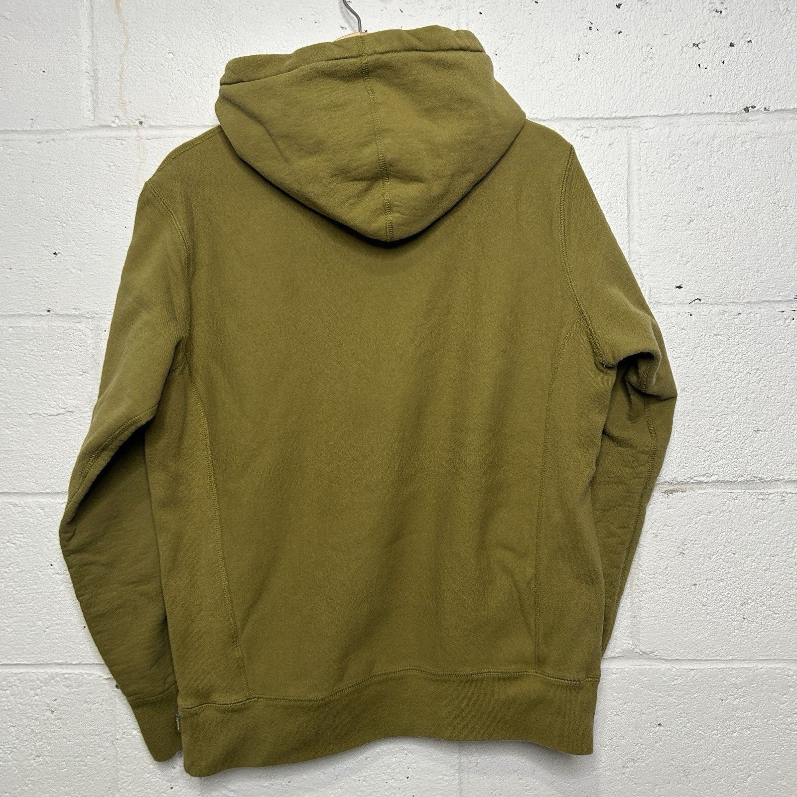 Supreme Supreme Paneled Arc Sleeve Hooded Sweatshirt “Olive” SS17 Size US M / EU 48-50 / 2 - 4 Thumbnail