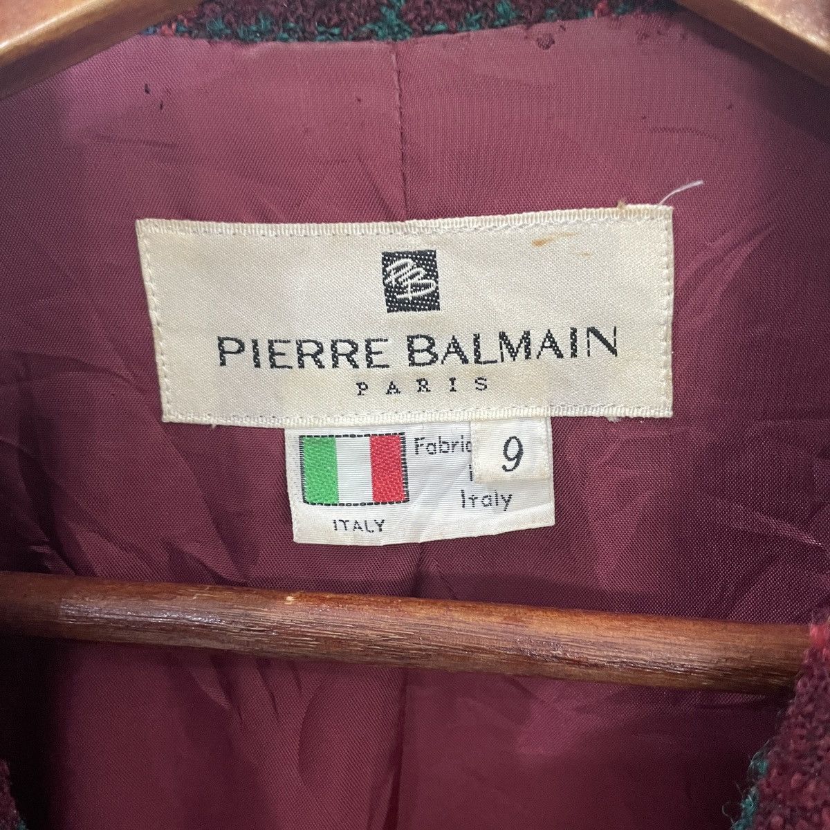 Pierre Balmain Vintage Pierre Balmain Paris Jacket Size US M / EU 48-50 / 2 - 5 Thumbnail