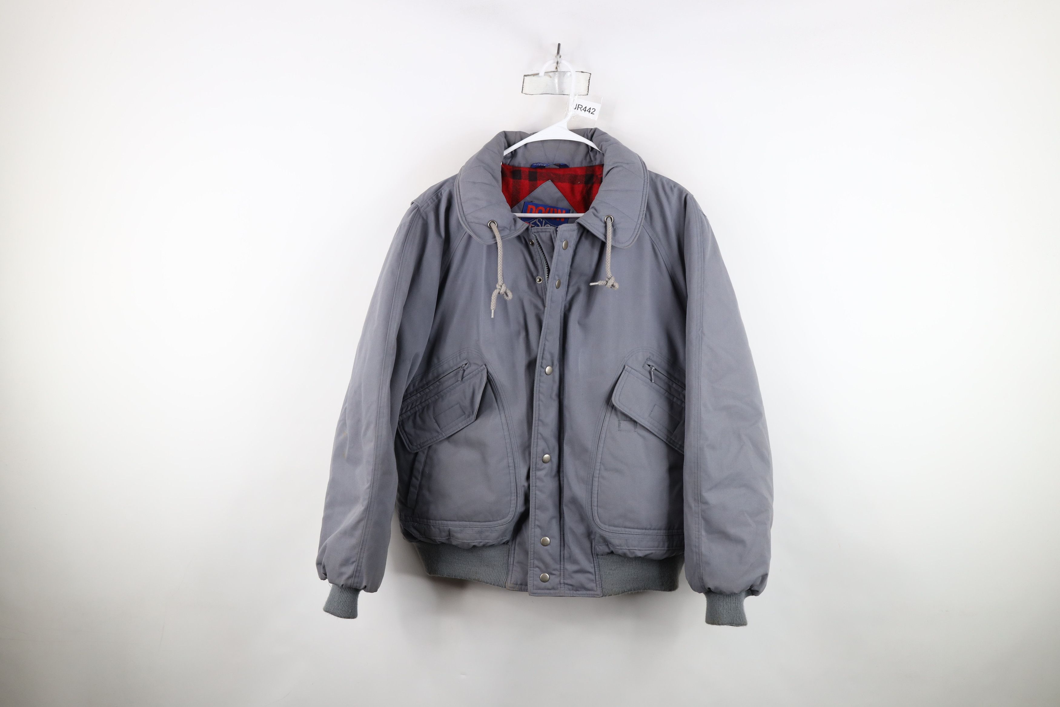 Vintage Vintage 70s 80s Streetwear Lined Down Feather Puffer Jacket Size US L / EU 52-54 / 3 - 1 Thumbnail