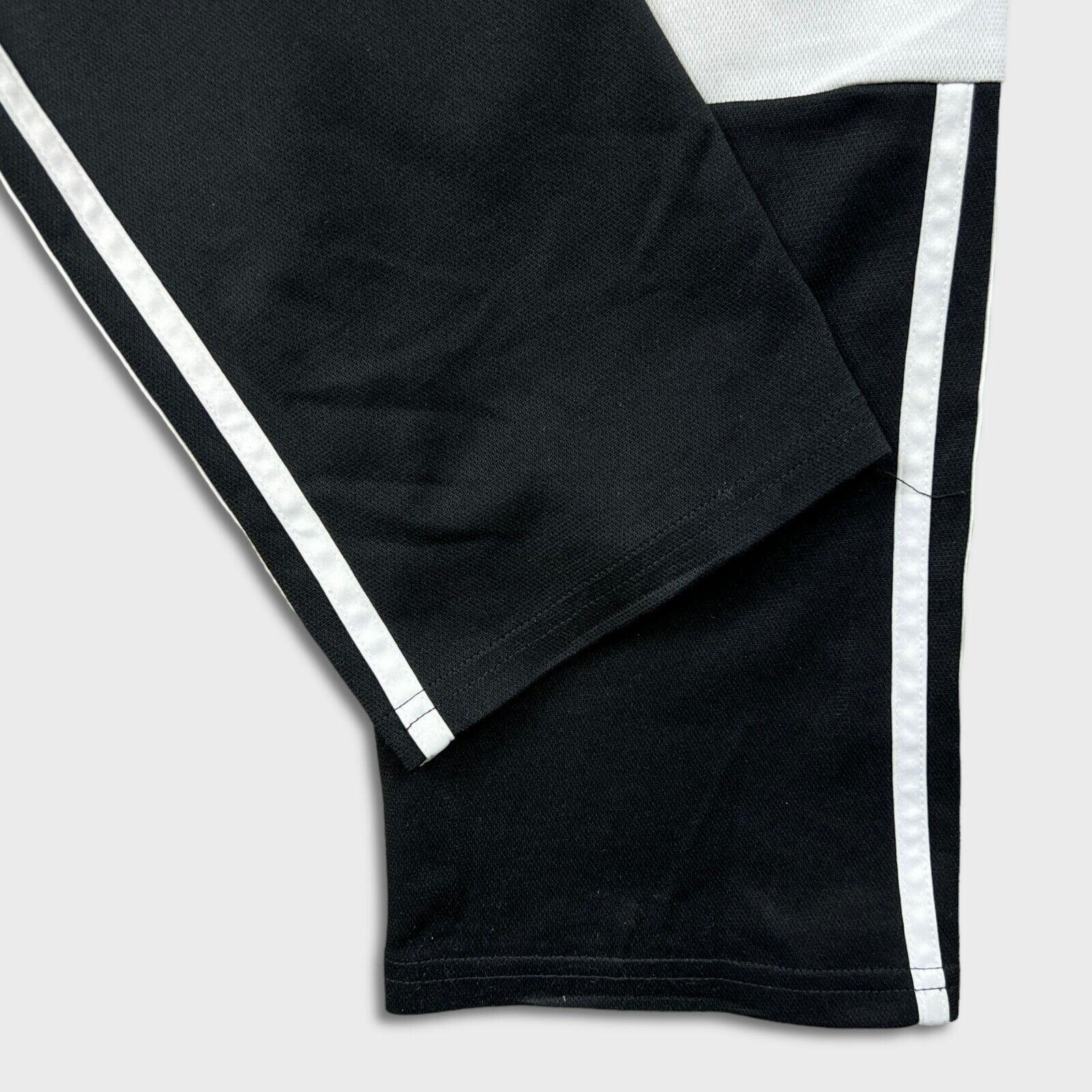 Adidas × Vintage Adidas Track Pants XL Stripes Spell Out Athletic Gym Jogger Size US 29 - 4 Thumbnail