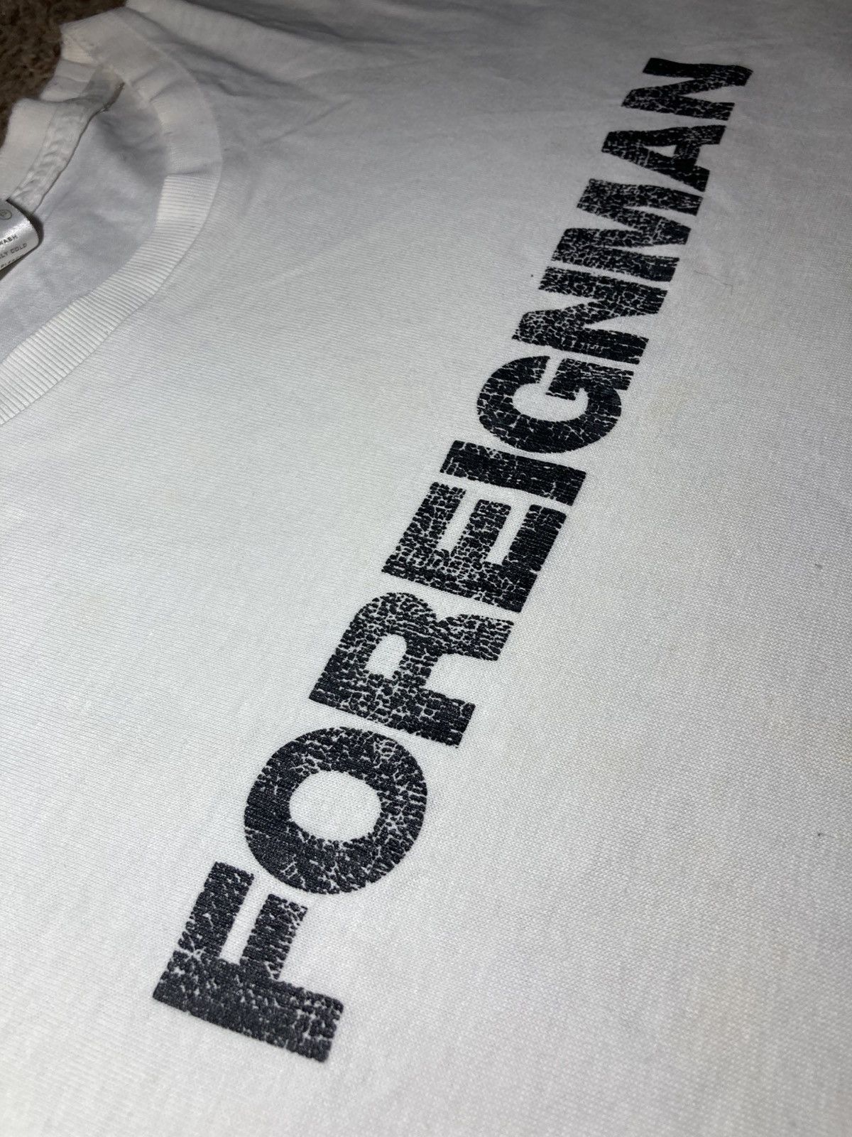 Number (N)ine Number (N)ine Foreign Man Graphic Logo 2001 Nine 4 Vintage Size US XL / EU 56 / 4 - 6 Thumbnail