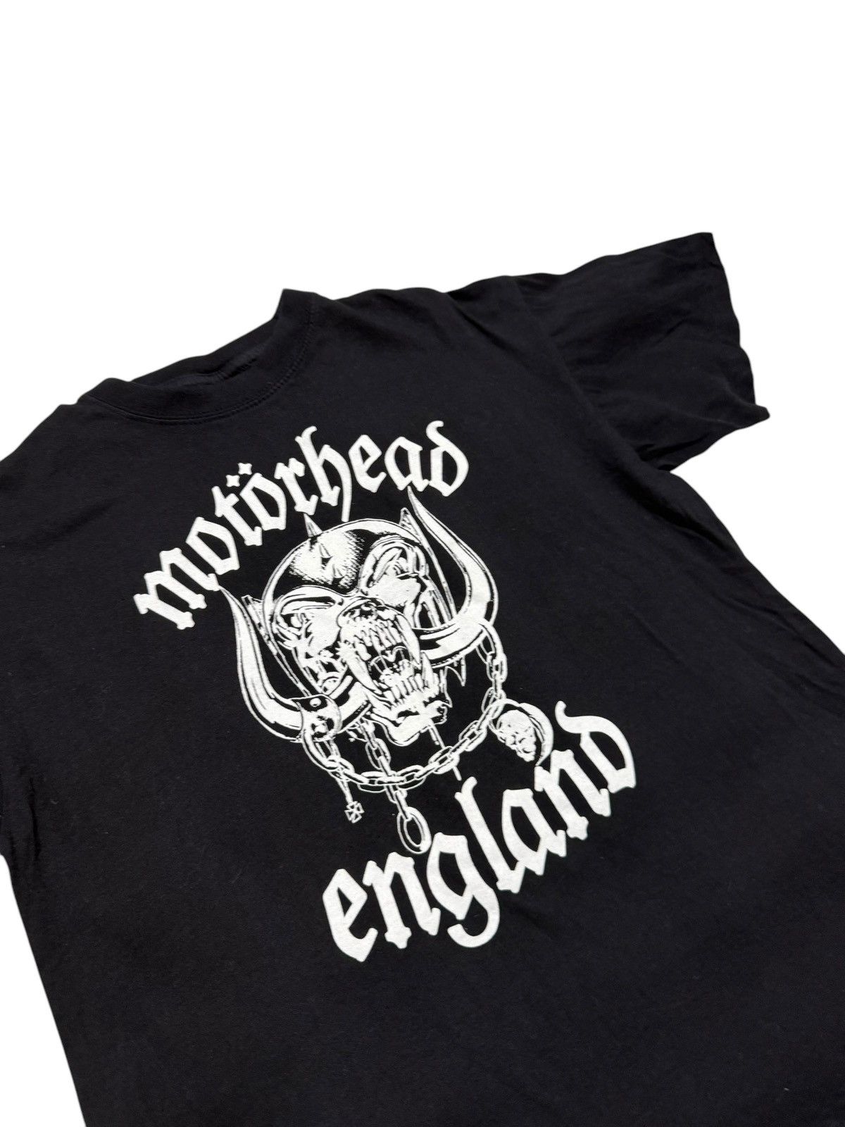 Vintage Vintage Black T-Shirt Motorhead Size US S / EU 44-46 / 1 - 2 Thumbnail
