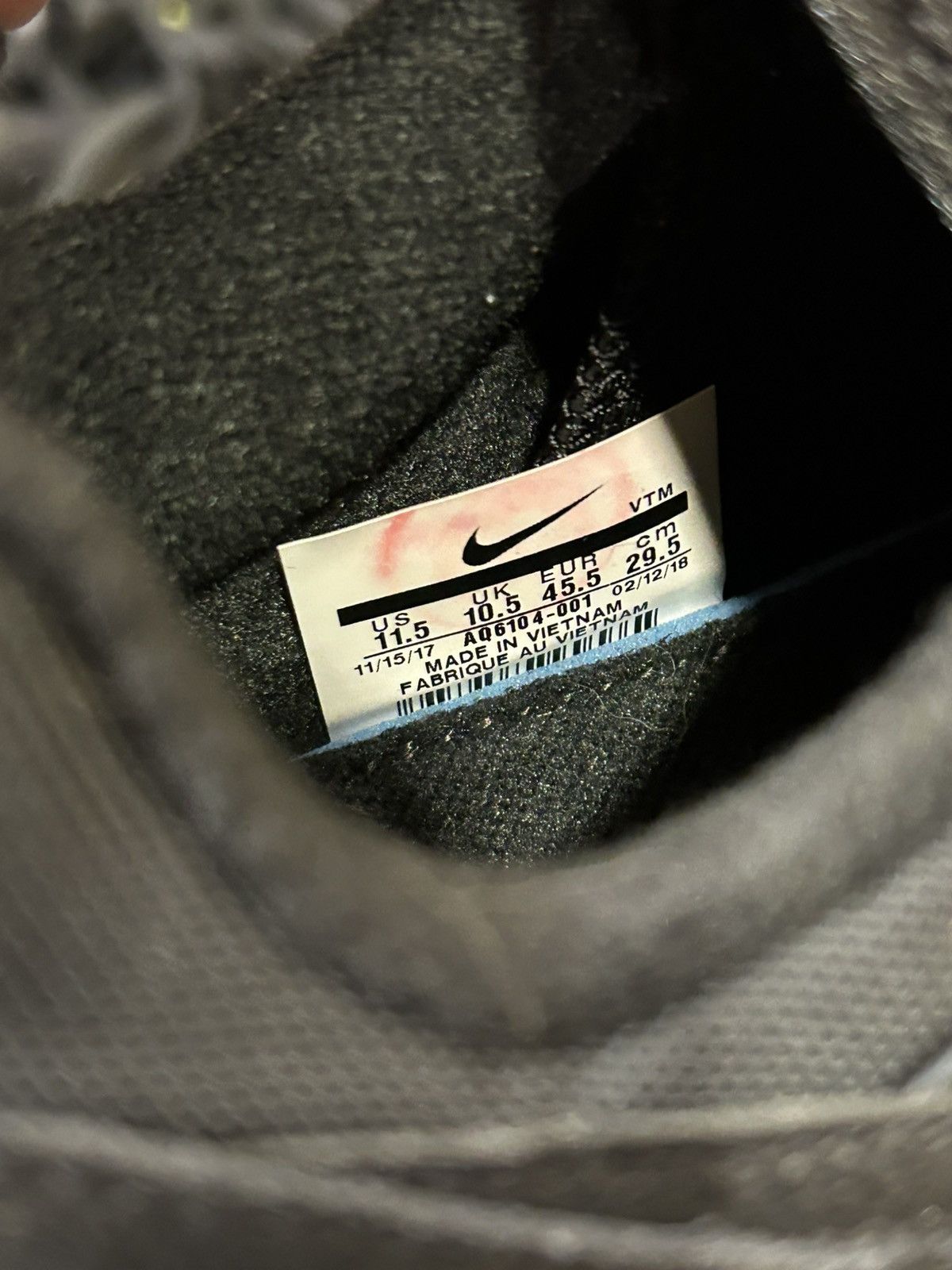Nike Nike Air Max 180 ‘Night Ops’ Size US 11.5 / EU 44-45 - 8 Thumbnail