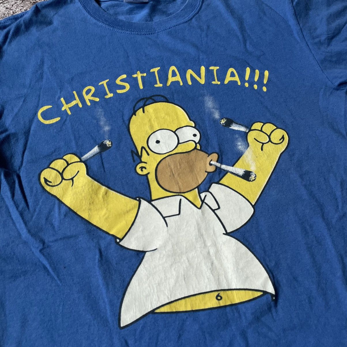 Vintage Vintage Y2K Homer Simpson Graphic Tee Streetwear Sun Faded S Size US S / EU 44-46 / 1 - 3 Thumbnail