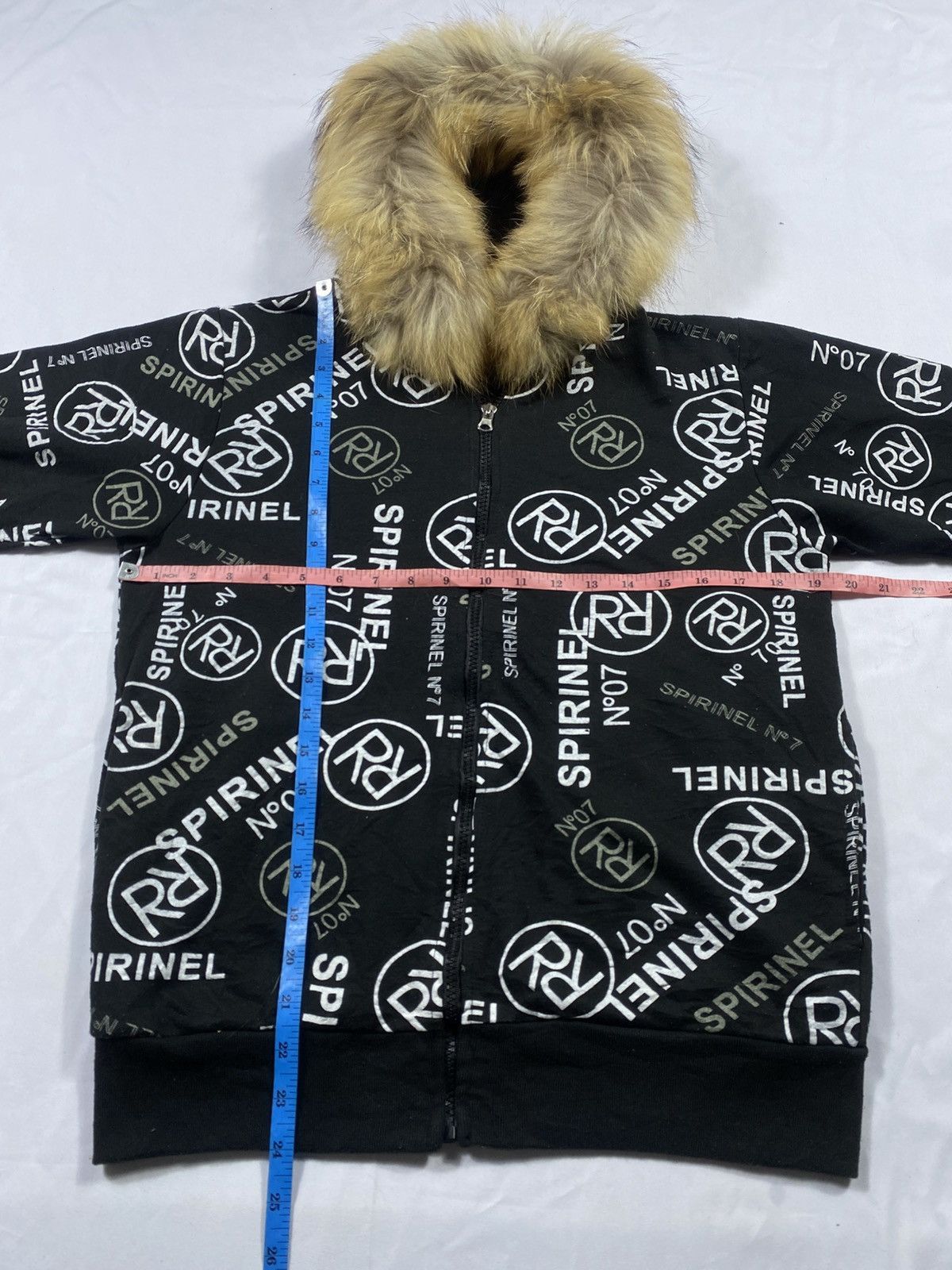 If Six Was Nine BEAUMON CARR GOTHIC FAUX FUR ZIP HOODIE IFSIX LGB STYLED Size US M / EU 48-50 / 2 - 7 Thumbnail