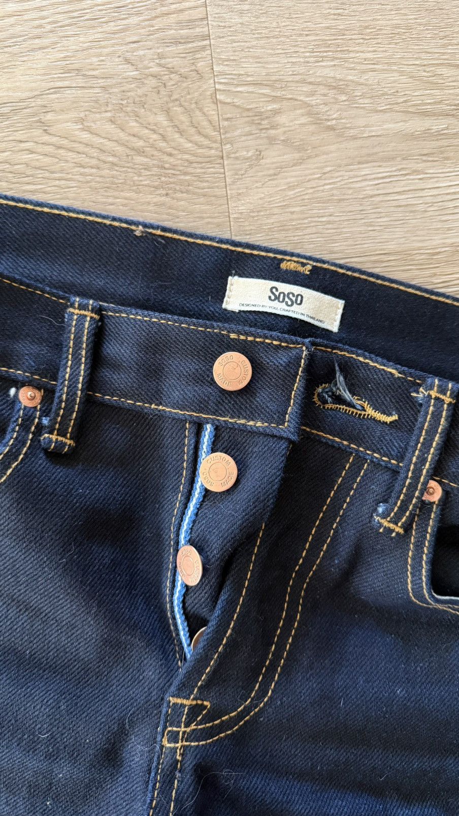 SoSo SoSo 25oz II 2 Custom denim Size US 28 / EU 44 - 4 Thumbnail