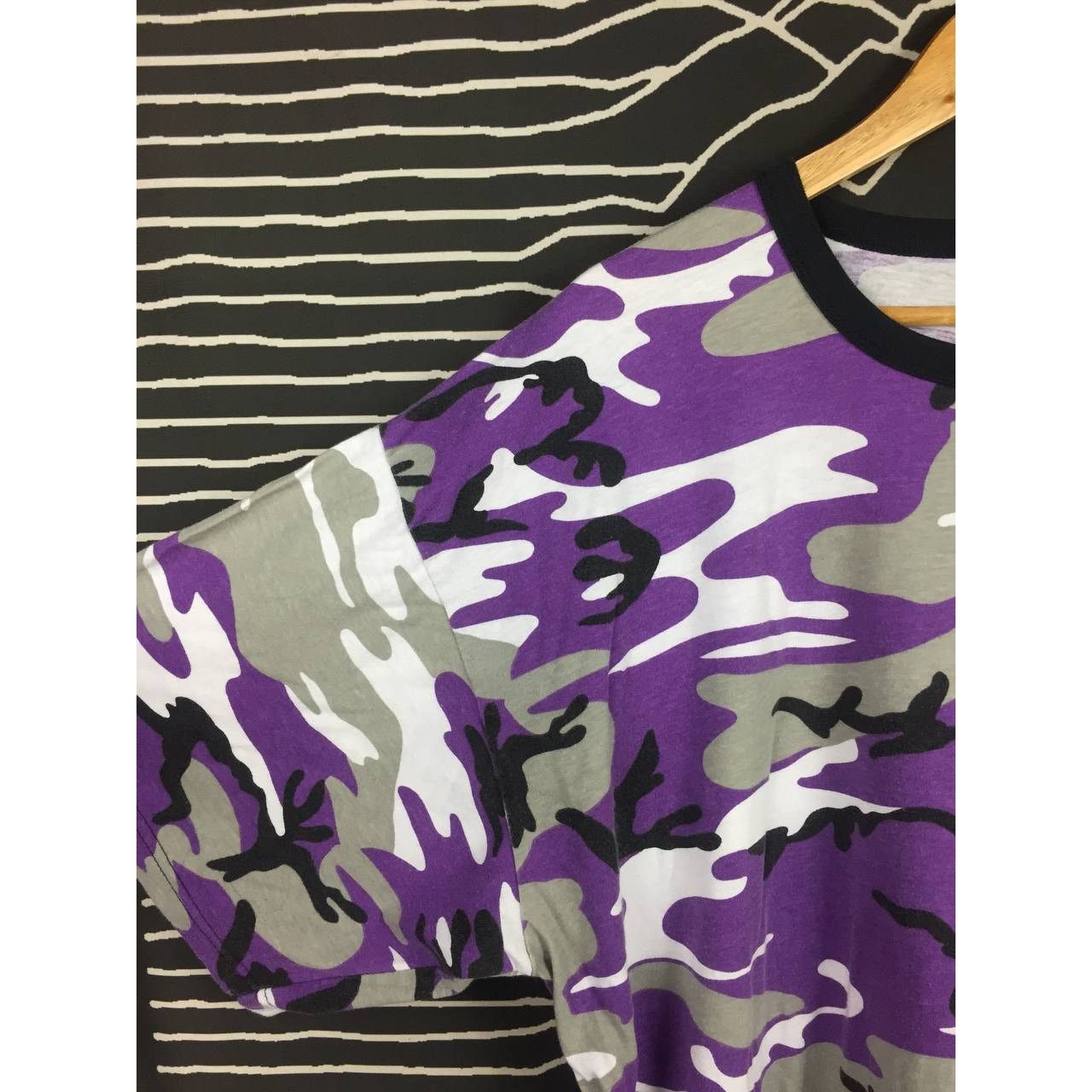 Rothco Rothco Tactical Gear Military Purple Camouflage Tee Size US XXL / EU 58 / 5 - 4 Thumbnail
