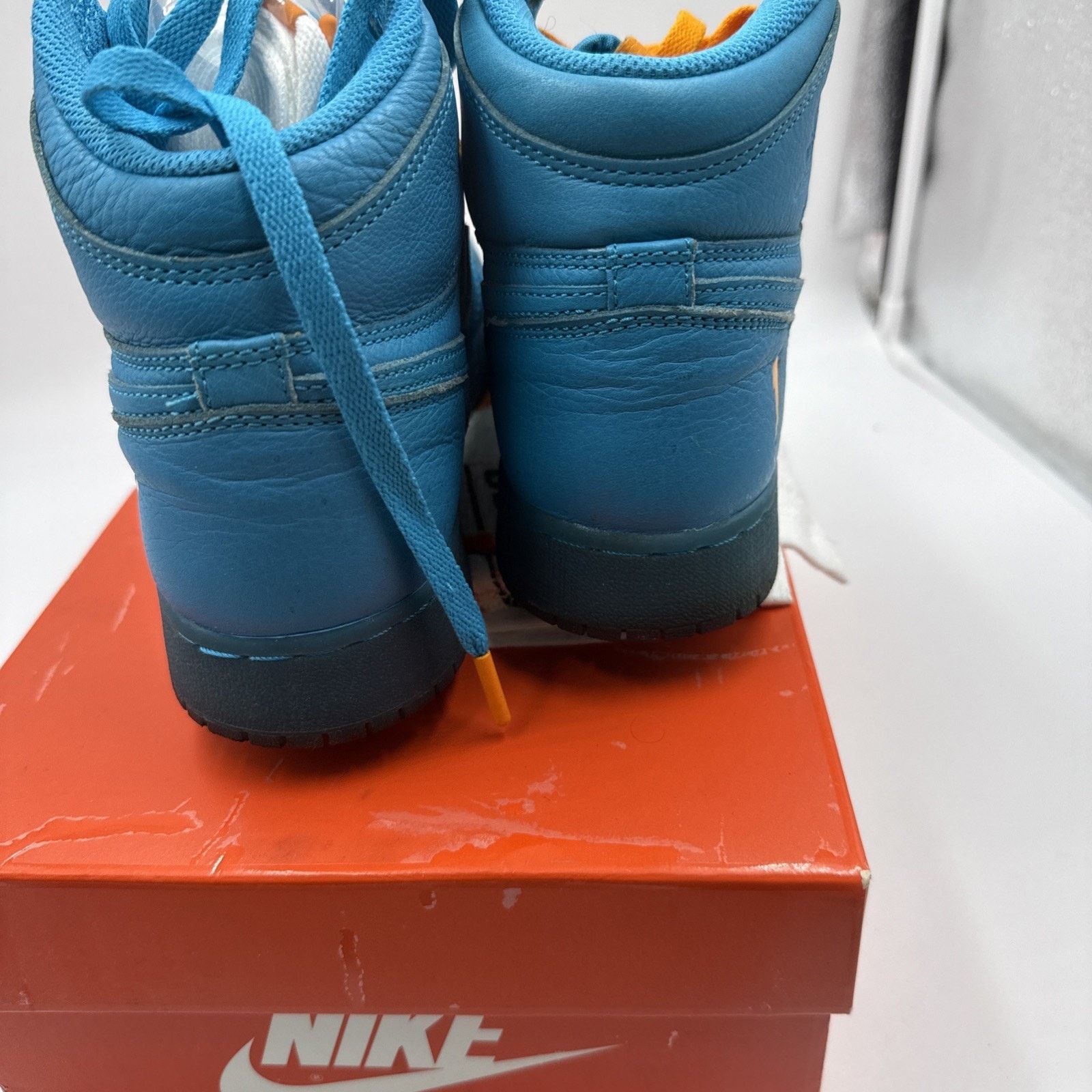 Jordan Brand Size 7 (GS) - Jordan 1 Retro OG G8RD High Blue Lagoon Size US 7 / IT 37 - 5 Thumbnail